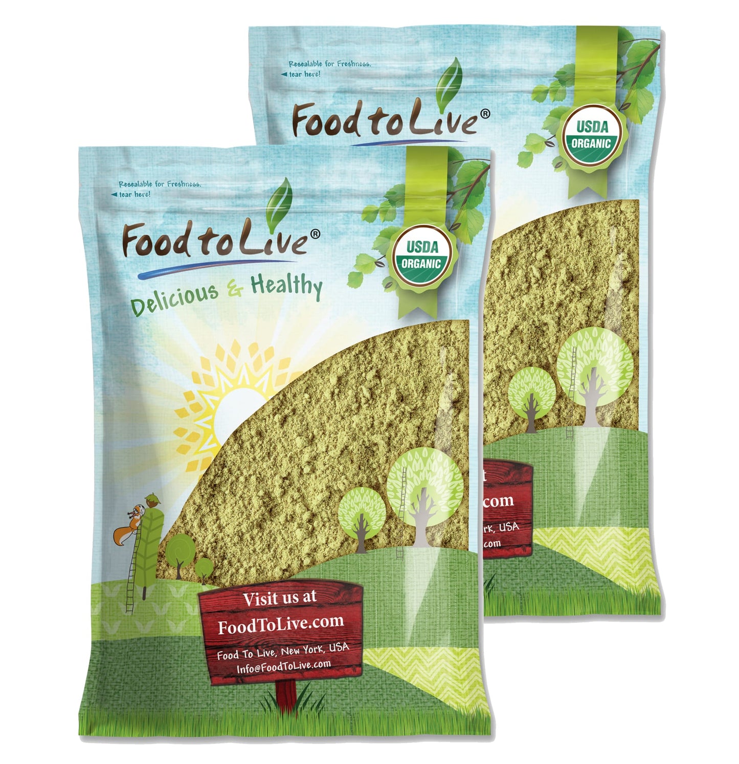 Organic Fennel Seed Powder - by Food To Live