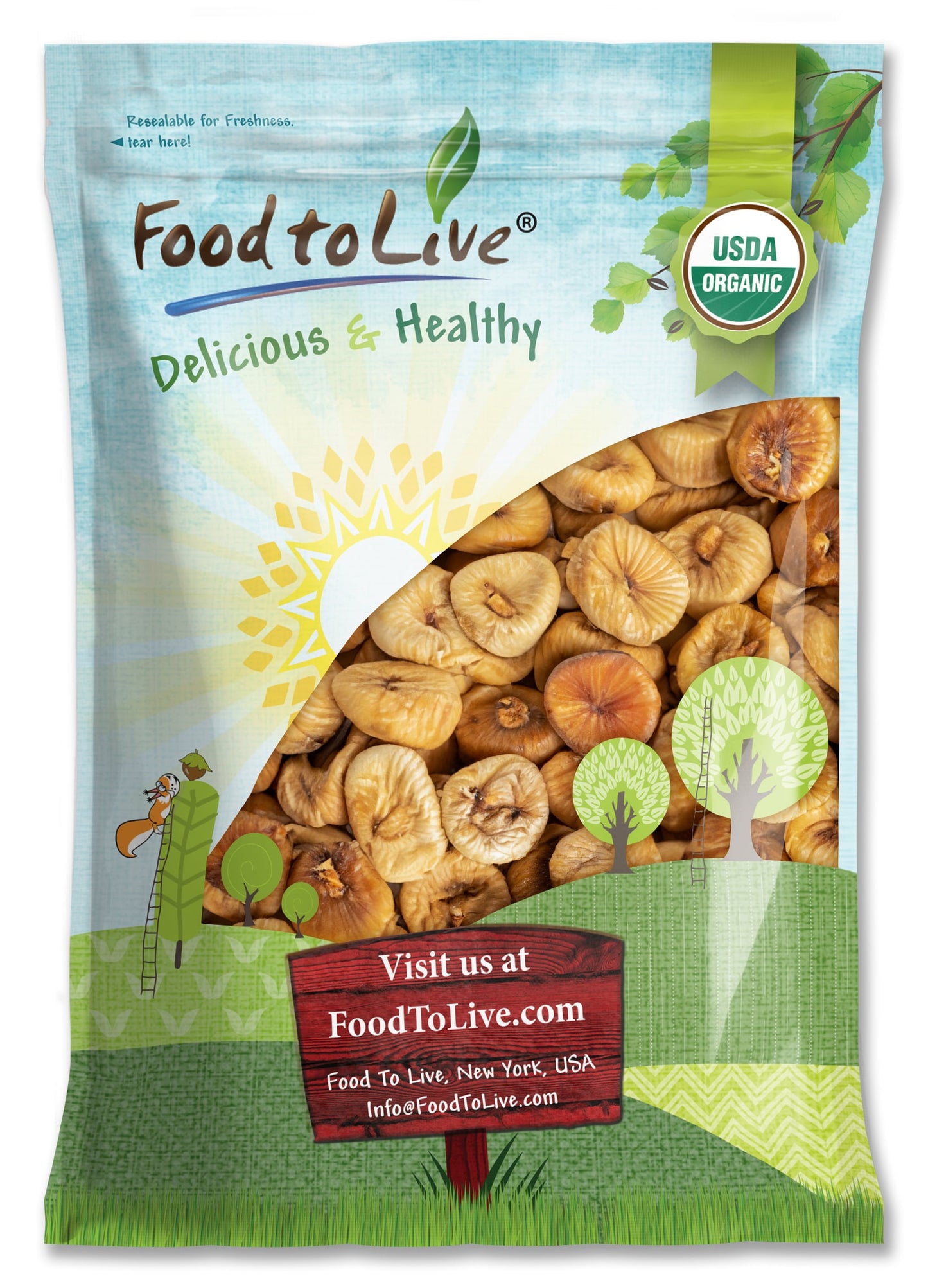 Organic Figs - by Food To Live