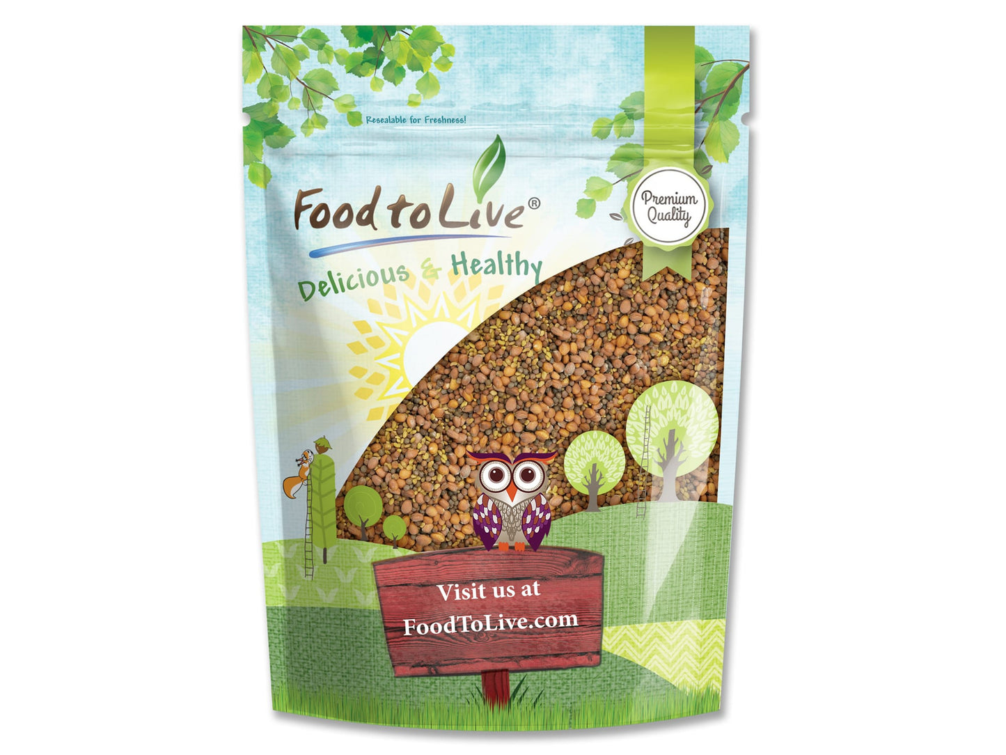 Spicy Mix of Sprouting Seeds - by Food To Live