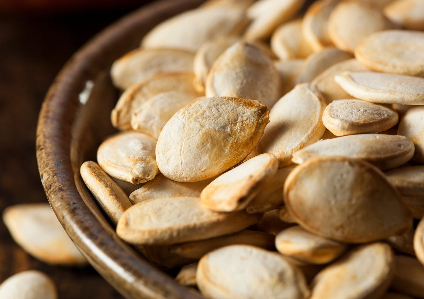 Organic Dry Roasted Pumpkin Seeds in Shell with Himalayan Salt - by Food To Live