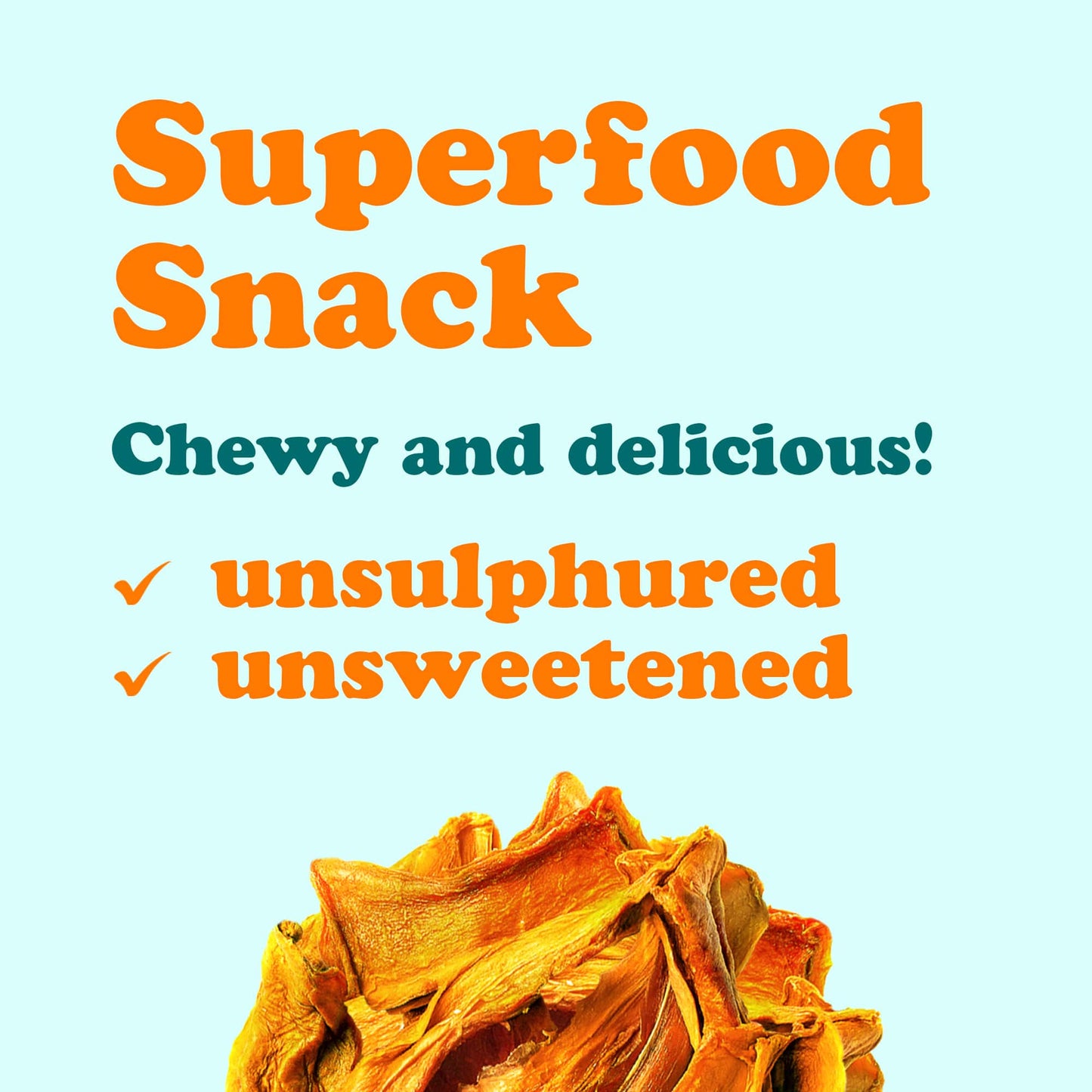 Organic Dried Mango Strips - by Food To Live