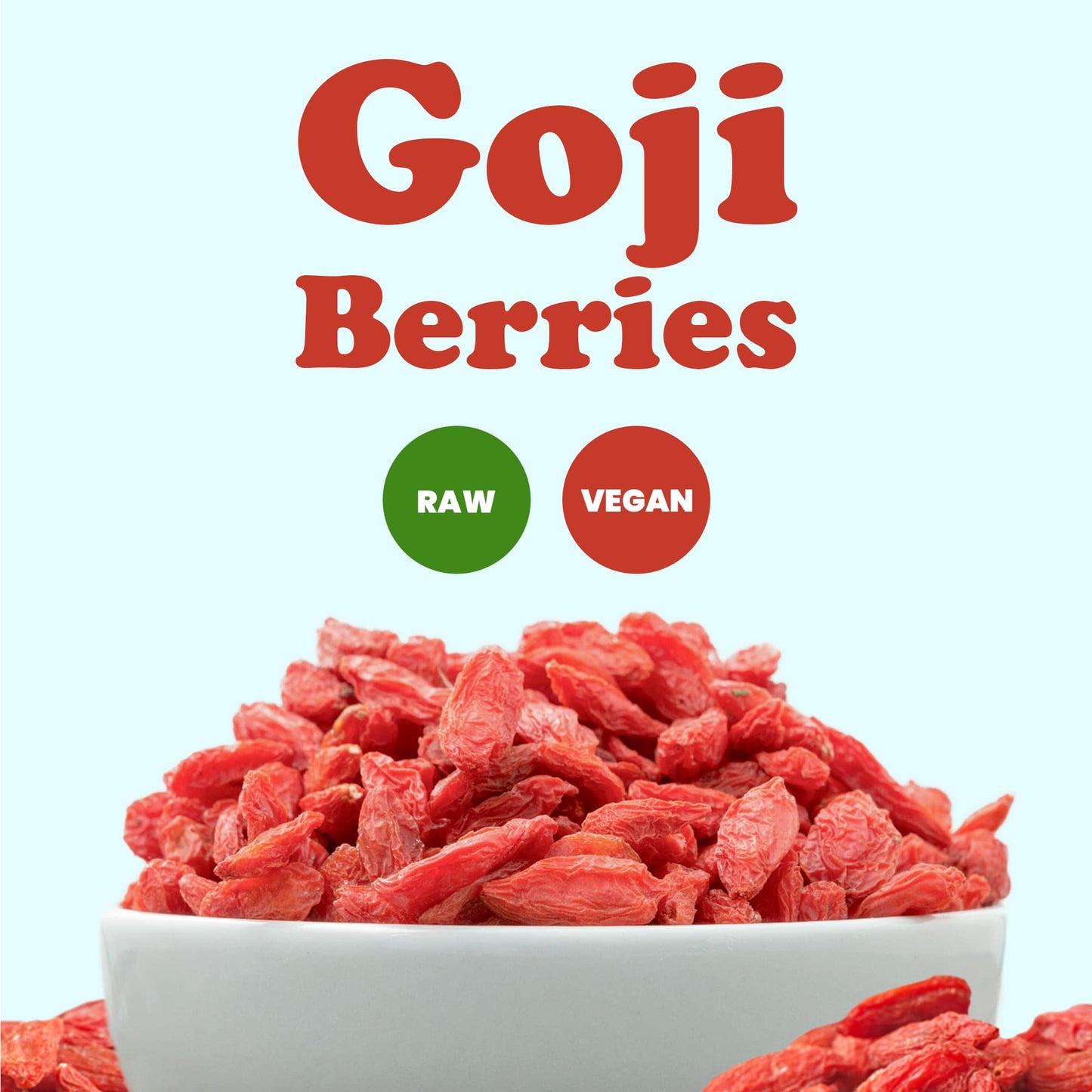 Goji Berries — Sun Dried, Large and Juicy - by Food to Live