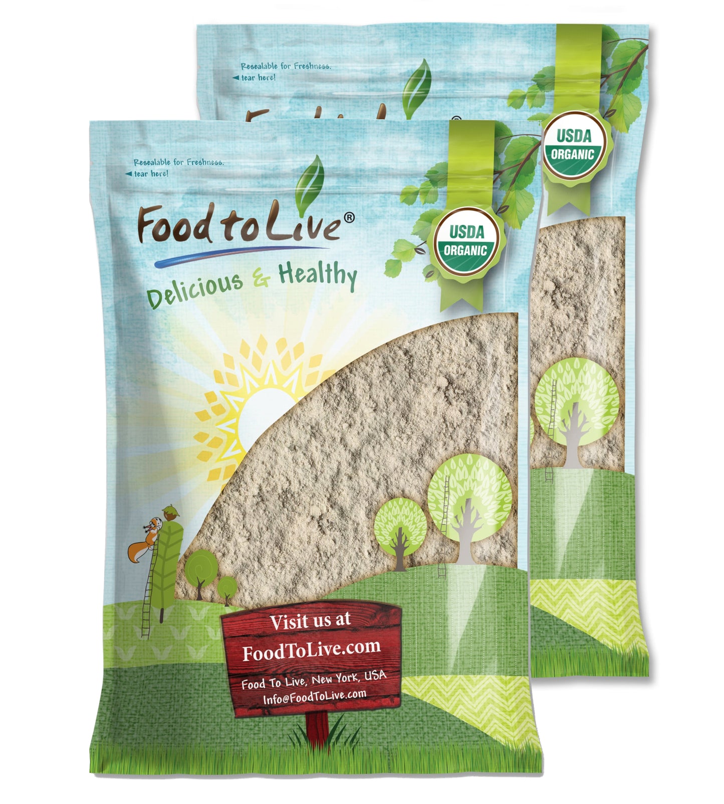 Organic Barley Sprout Powder - by Food To Live