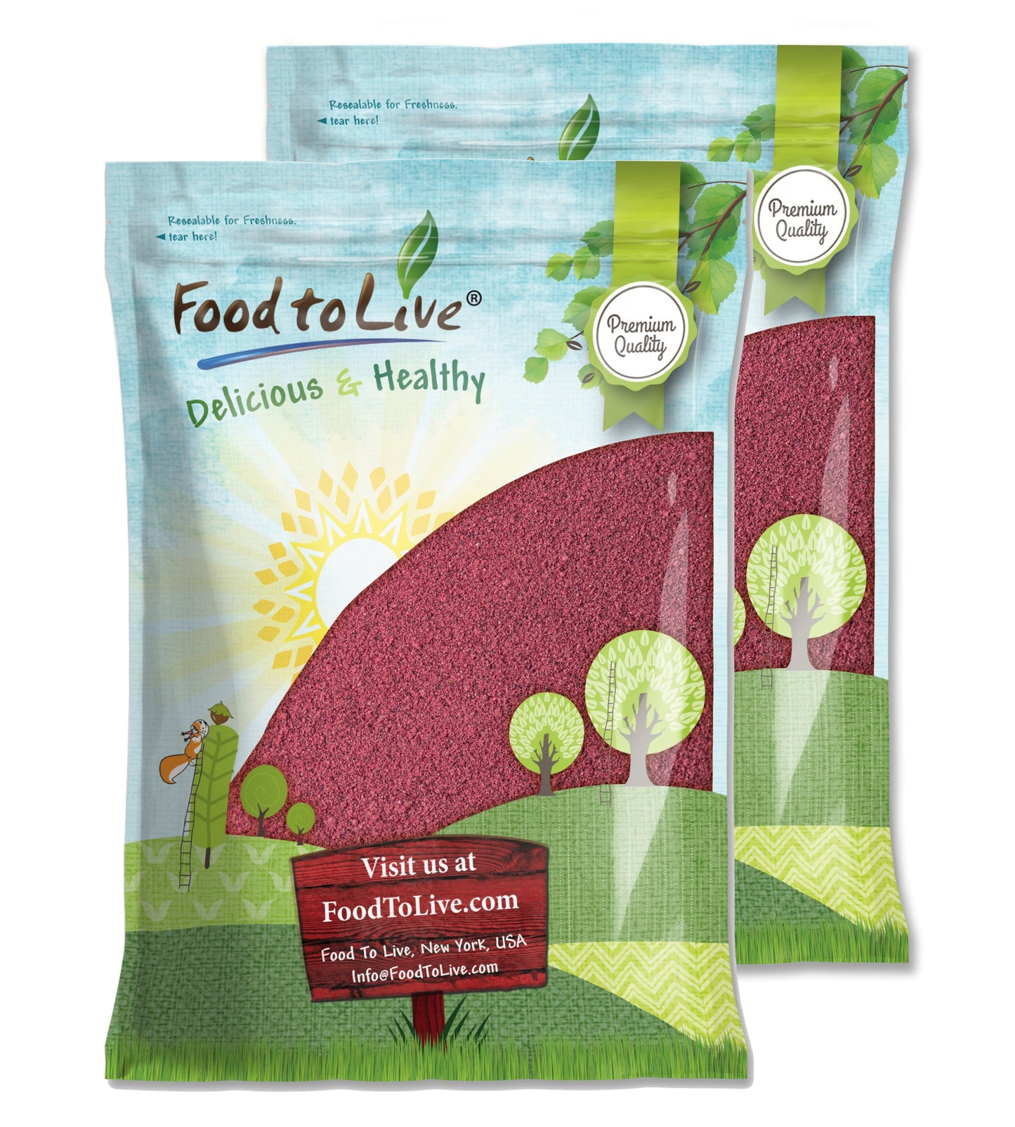 Blueberry Juice Powder - by Food To Live
