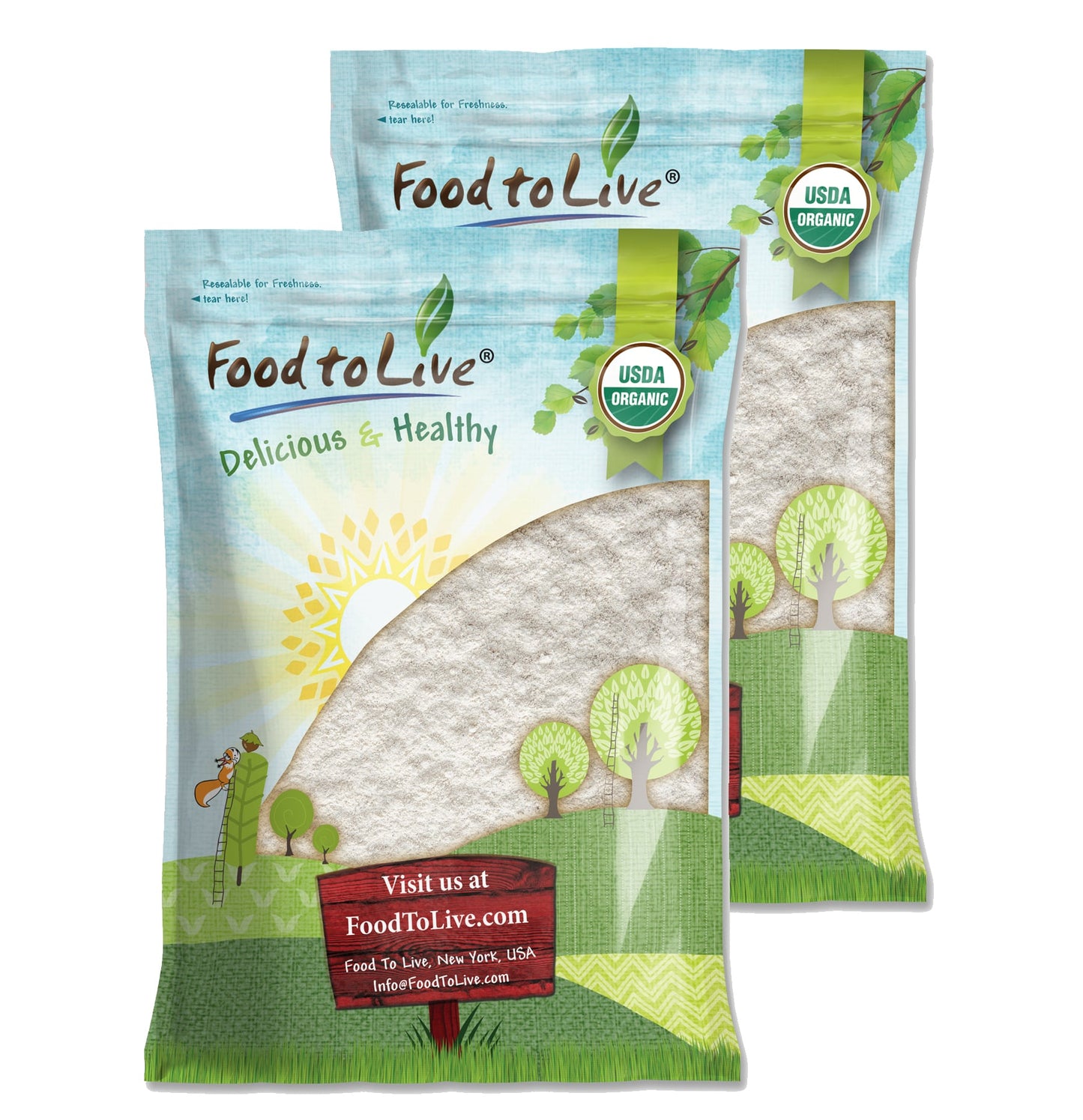 Organic Italian Pizza Flour - by Food To Live