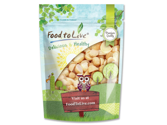 Macadamia Nut Halves and Pieces - by Food To Live
