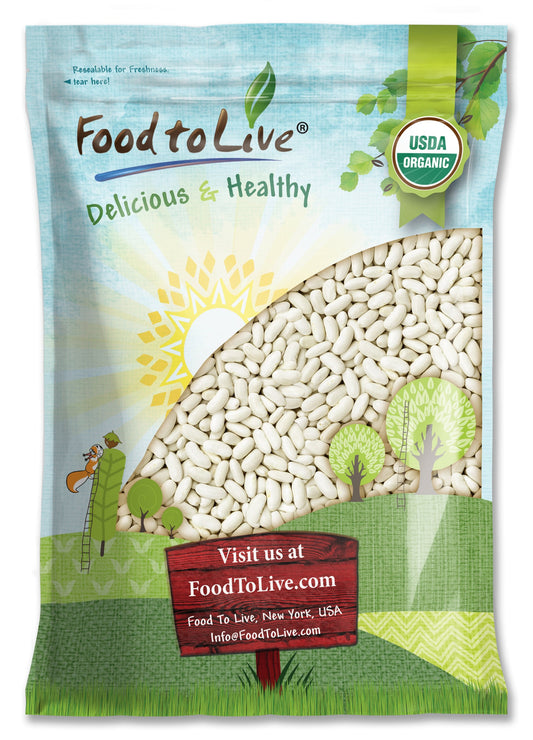 Organic Cannellini Beans - by Food To Live