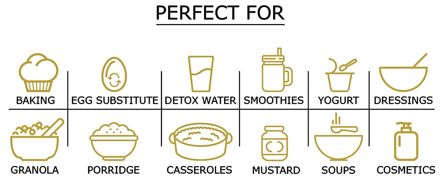 Organic Ground Golden Flaxseed Meal - by Food To Live