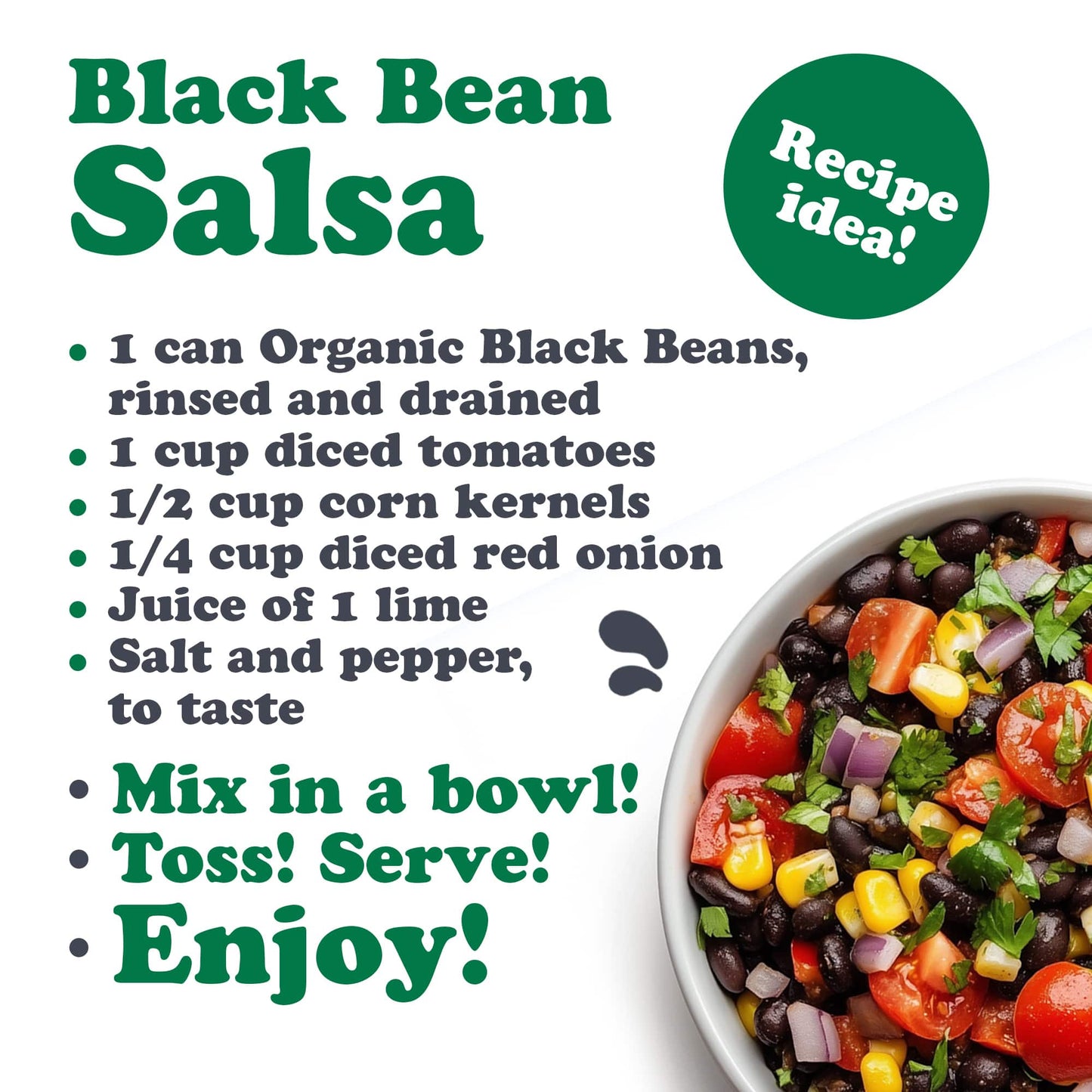 Organic Canned Black Beans - by Food To Live