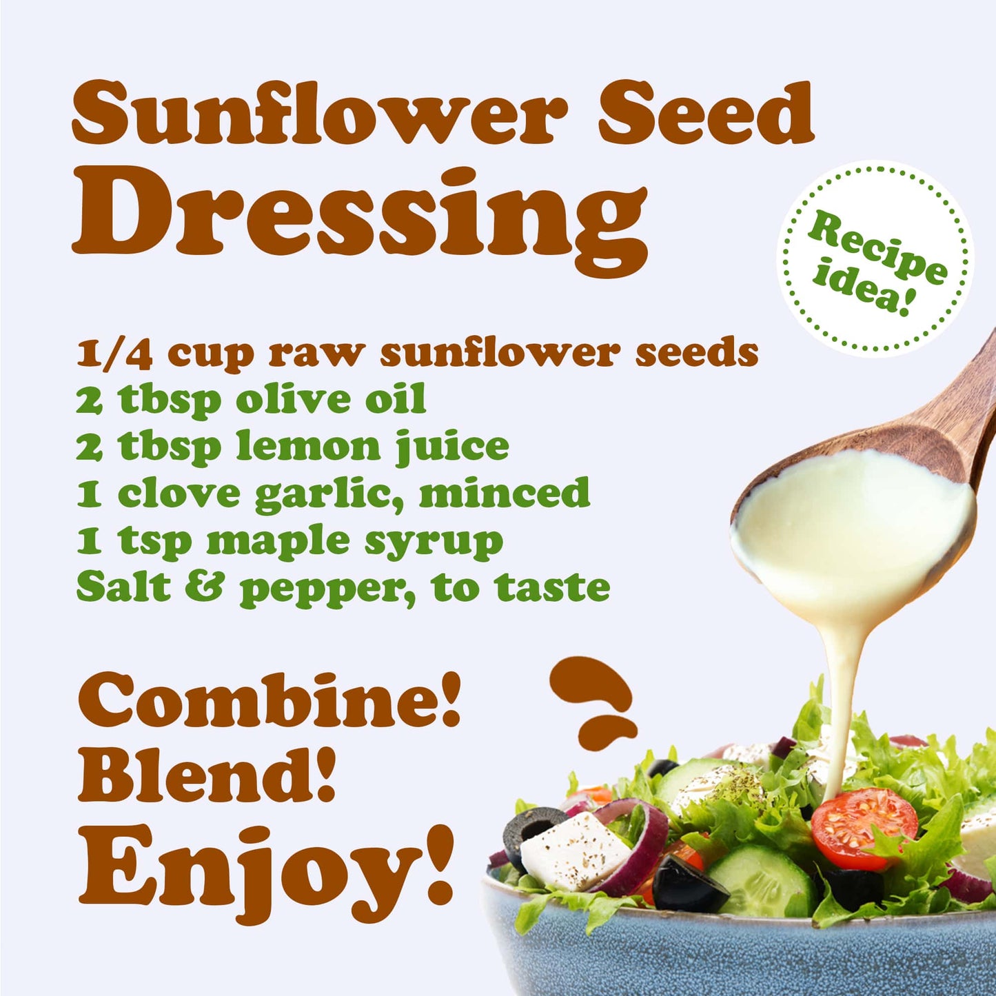 Sunflower Seeds - by Food To Live