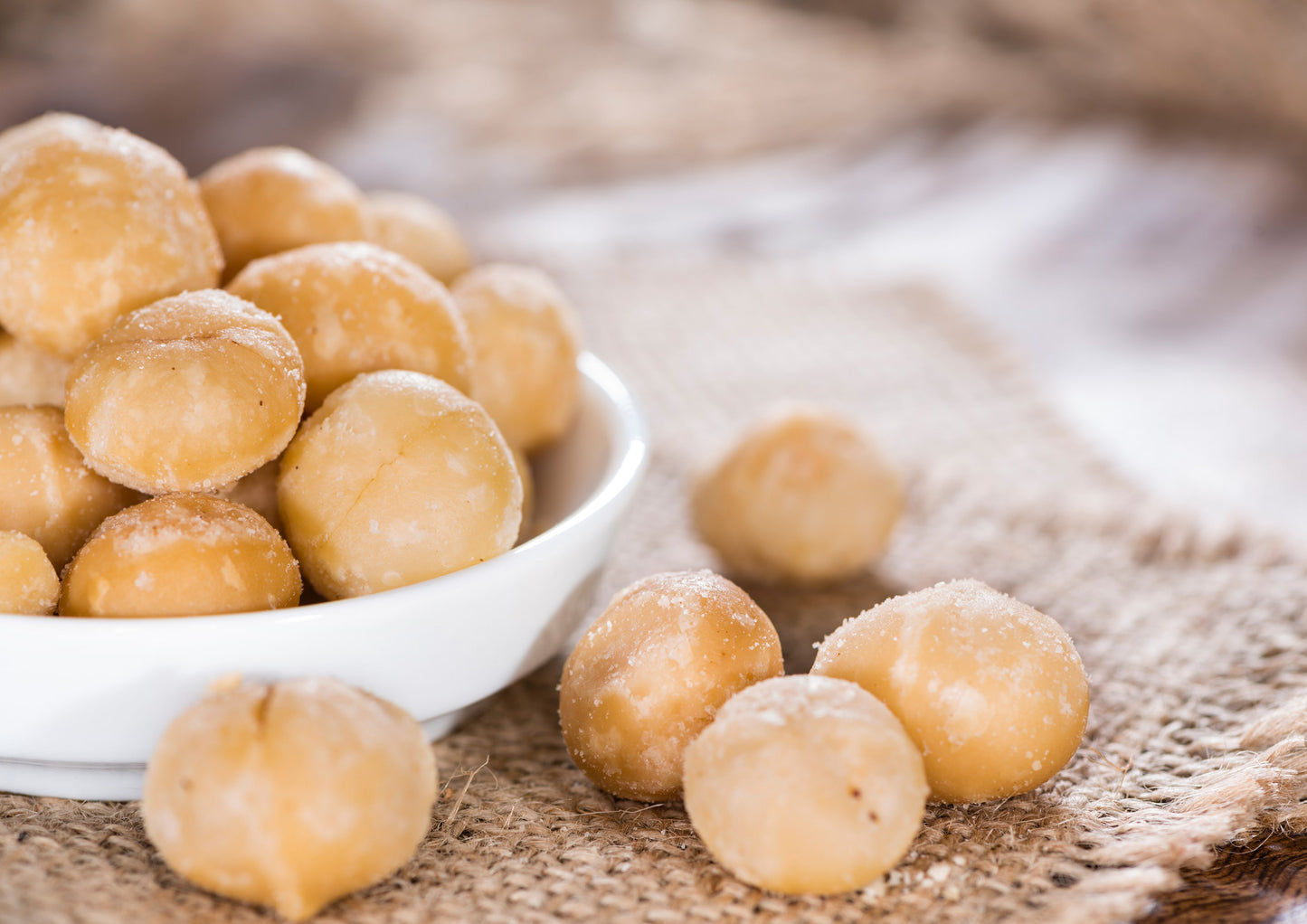 Organic Dry Roasted Whole Macadamia Nuts with Himalayan Salt - by Food To Live