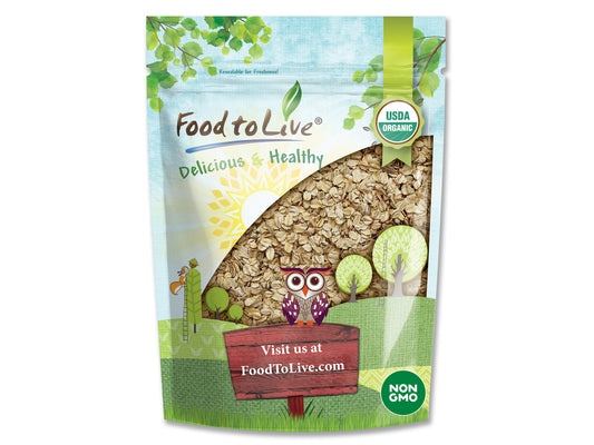 Organic Rolled Oats - by Food To Live