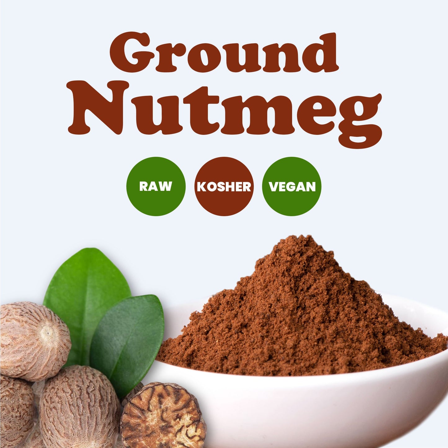 Ground Nutmeg – by Food to Live