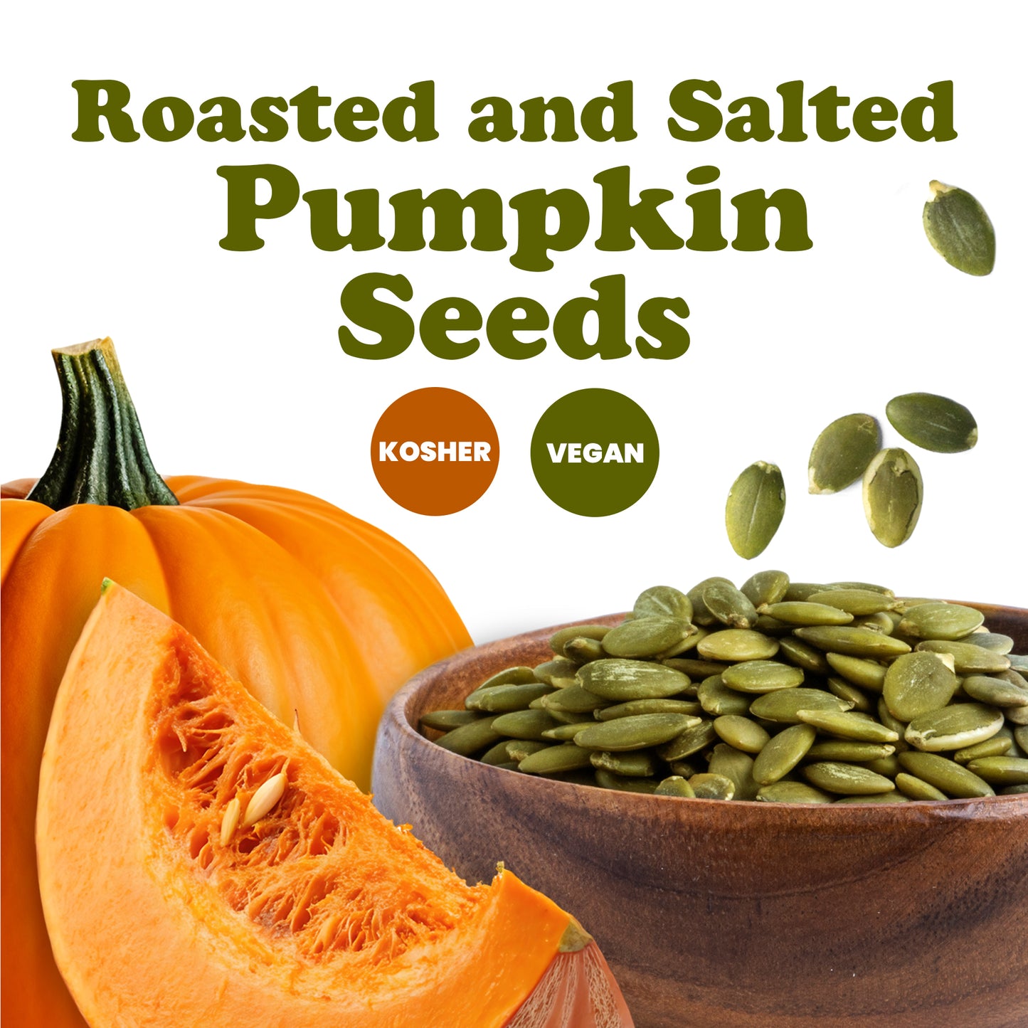 Dry Roasted Pumpkin Seed with Himalayan Salt - by Food To Live