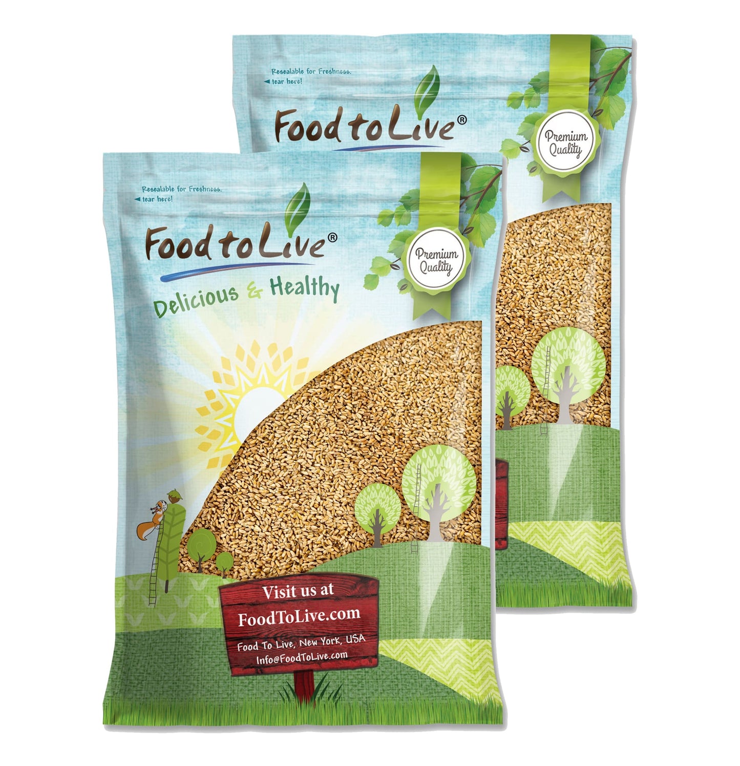 Hard Red Wheat Berries - by Food To Live