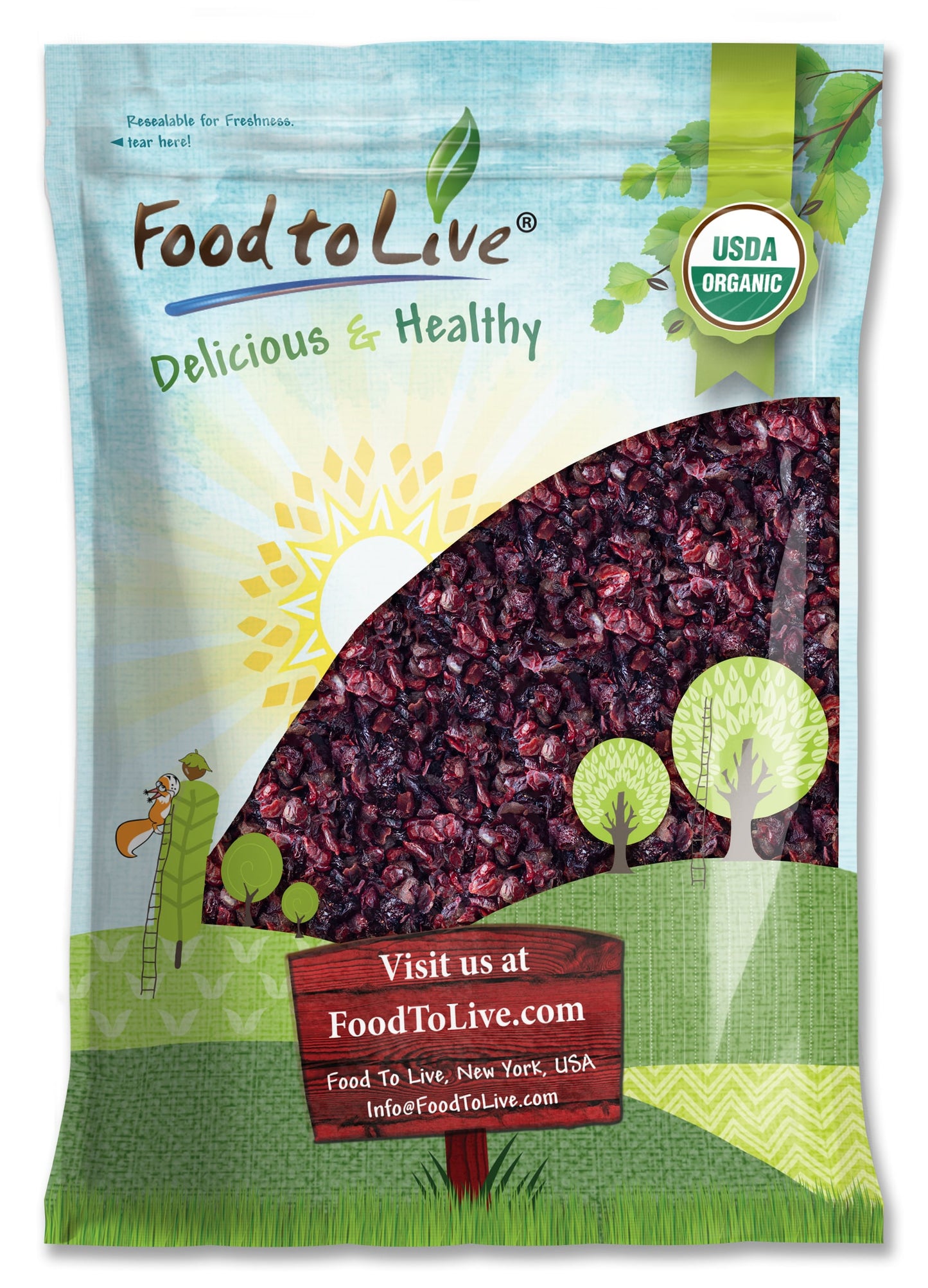 Organic Delightful Berries Mix - by Food To Live