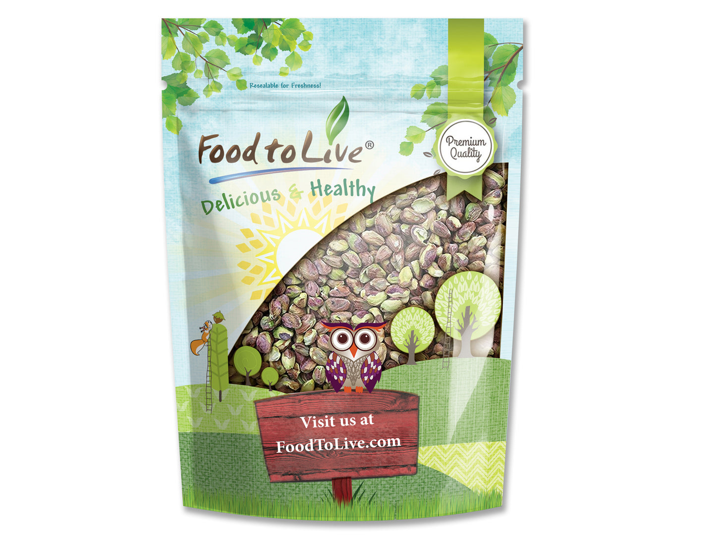 No Shell Pistachios - by Food To Live