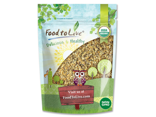 Organic FiberFull Flax, Hemp and Chia Seeds Blend - by Food To Live