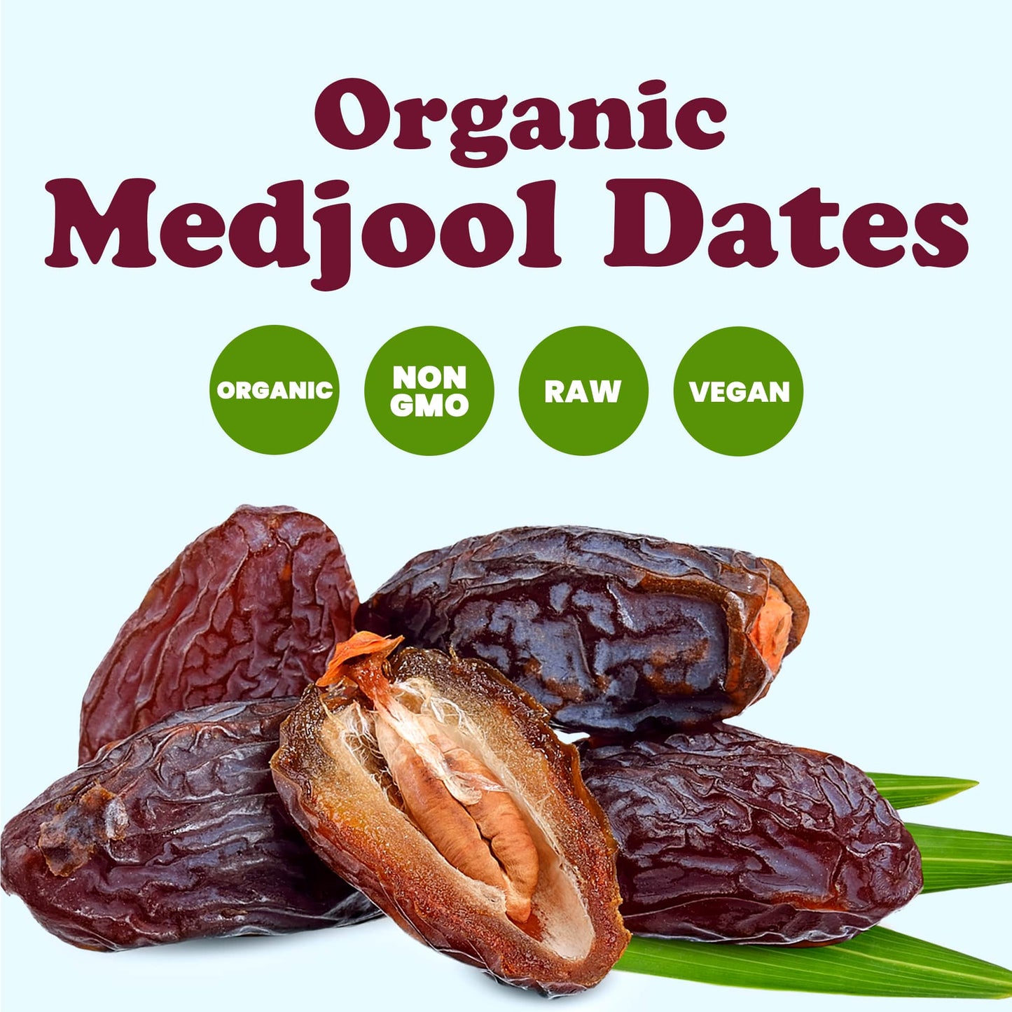 Organic Medjool Dates - by Food To Live