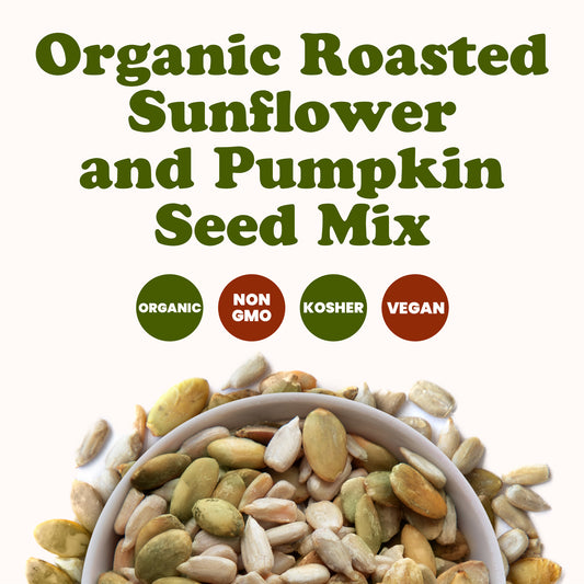 Organic Dry Roasted Sunflower and Pumpkin Seed Mix - by Food To Live