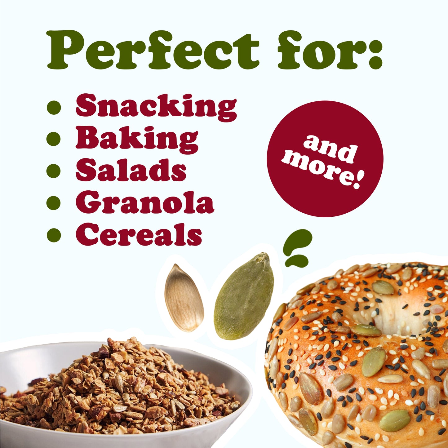 Sunflower and Pumpkin Seed Mix - by Food To Live