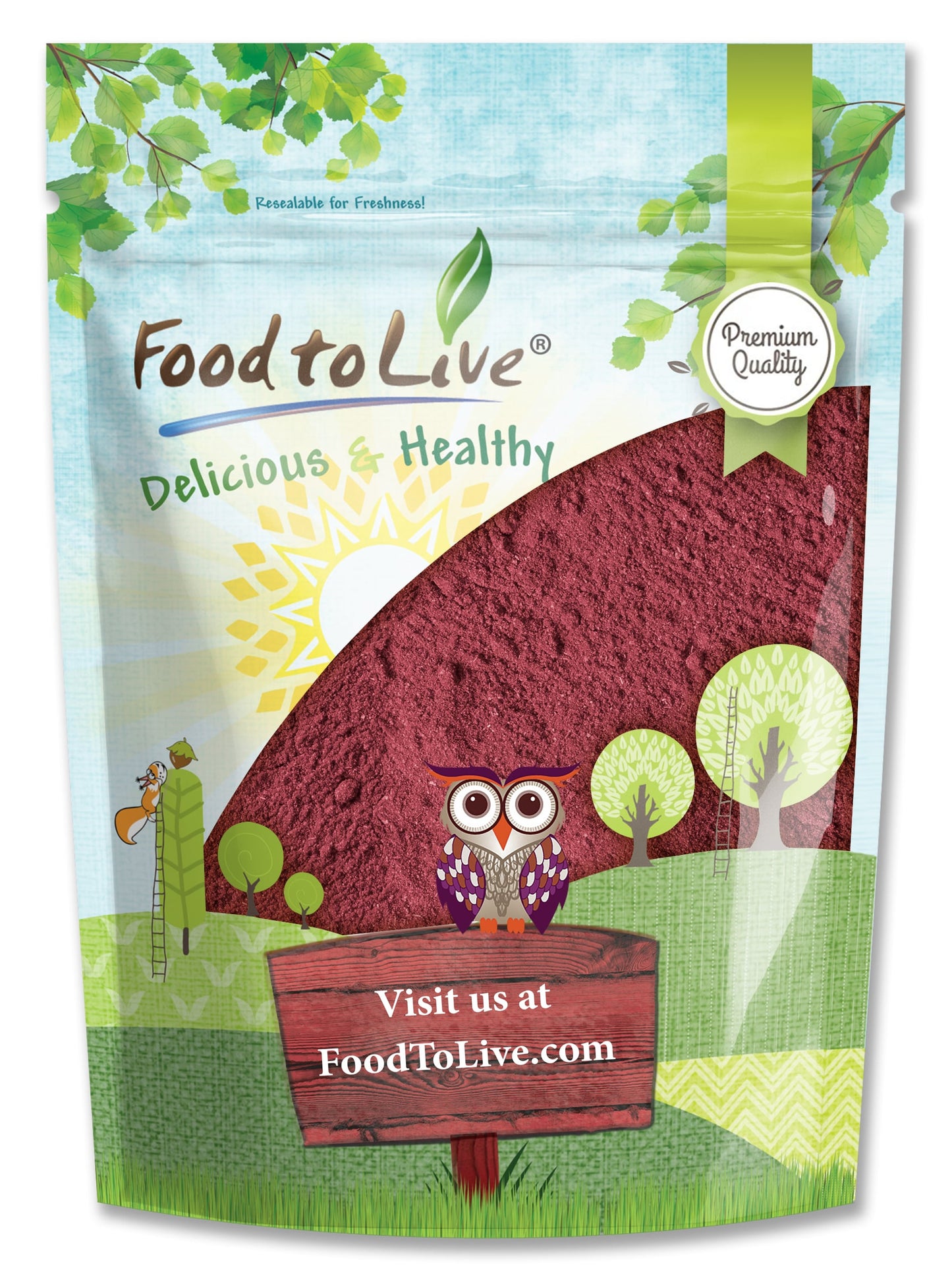 Beet Root Powder - by Food To Live
