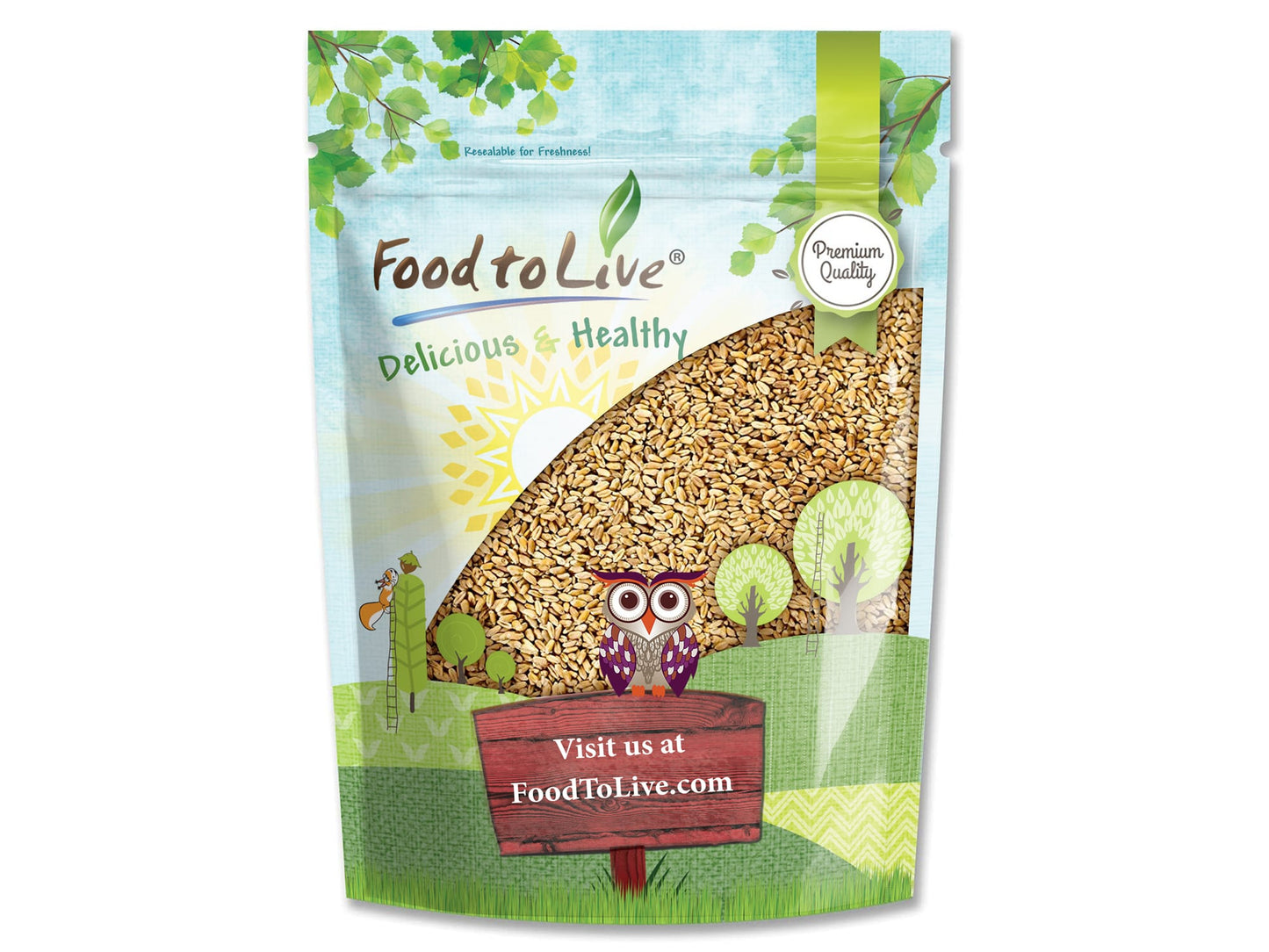 Hard Red Wheat Berries - by Food To Live