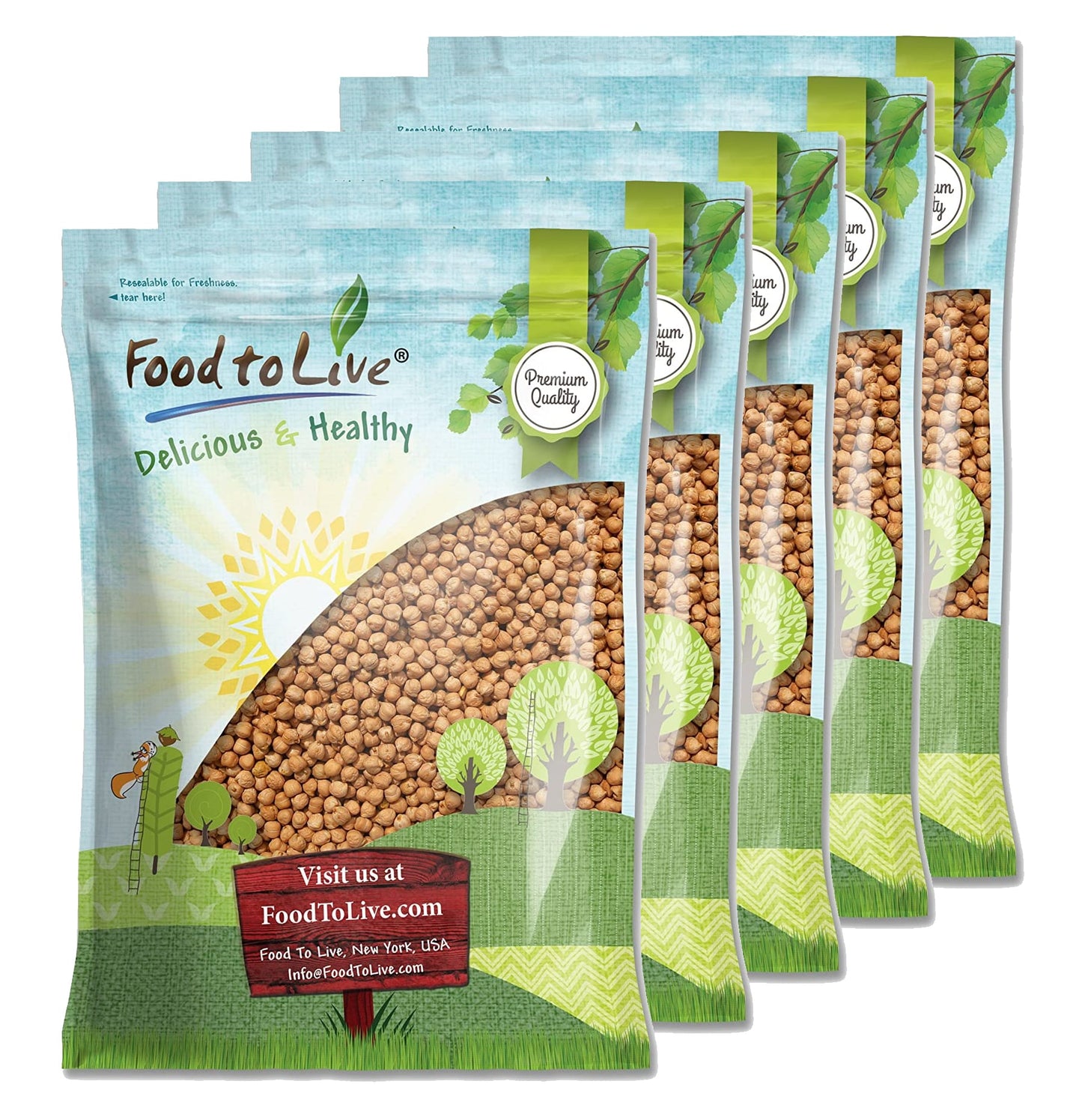 Garbanzo Beans - by Food To Live