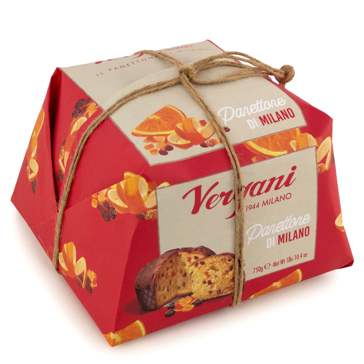 Vergani Classic Panettone - Artisan Holiday Bread, Festive Dessert