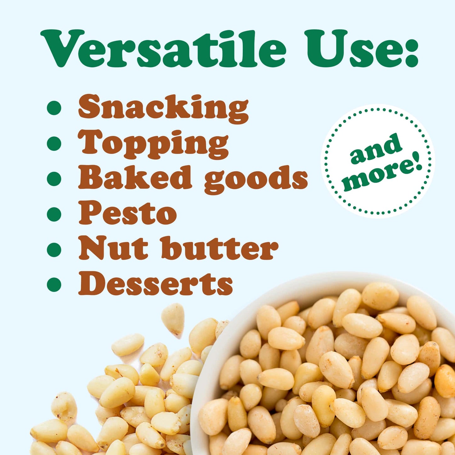 Pine Nuts - by Food To Live