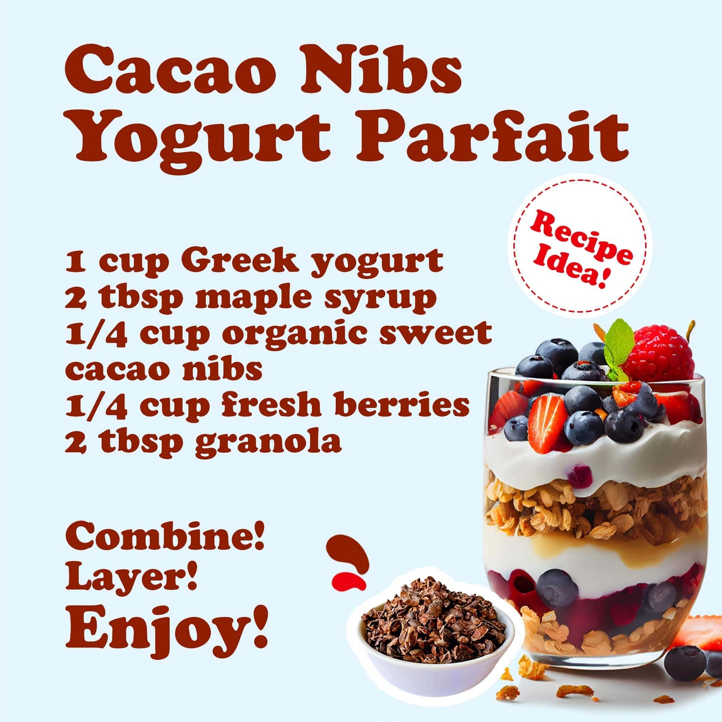 Organic Sweet Cacao Nibs - by Food To Live