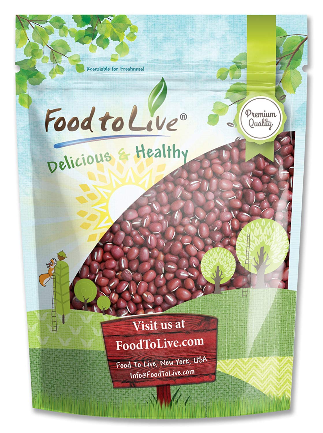 Adzuki Beans - by Food To Live
