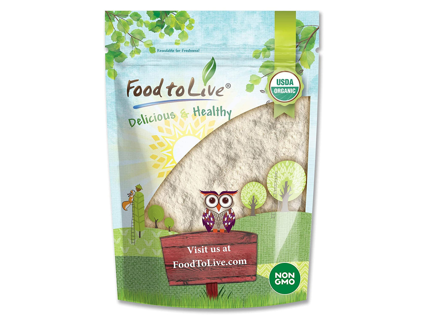Organic Cassava Flour - by Food To Live