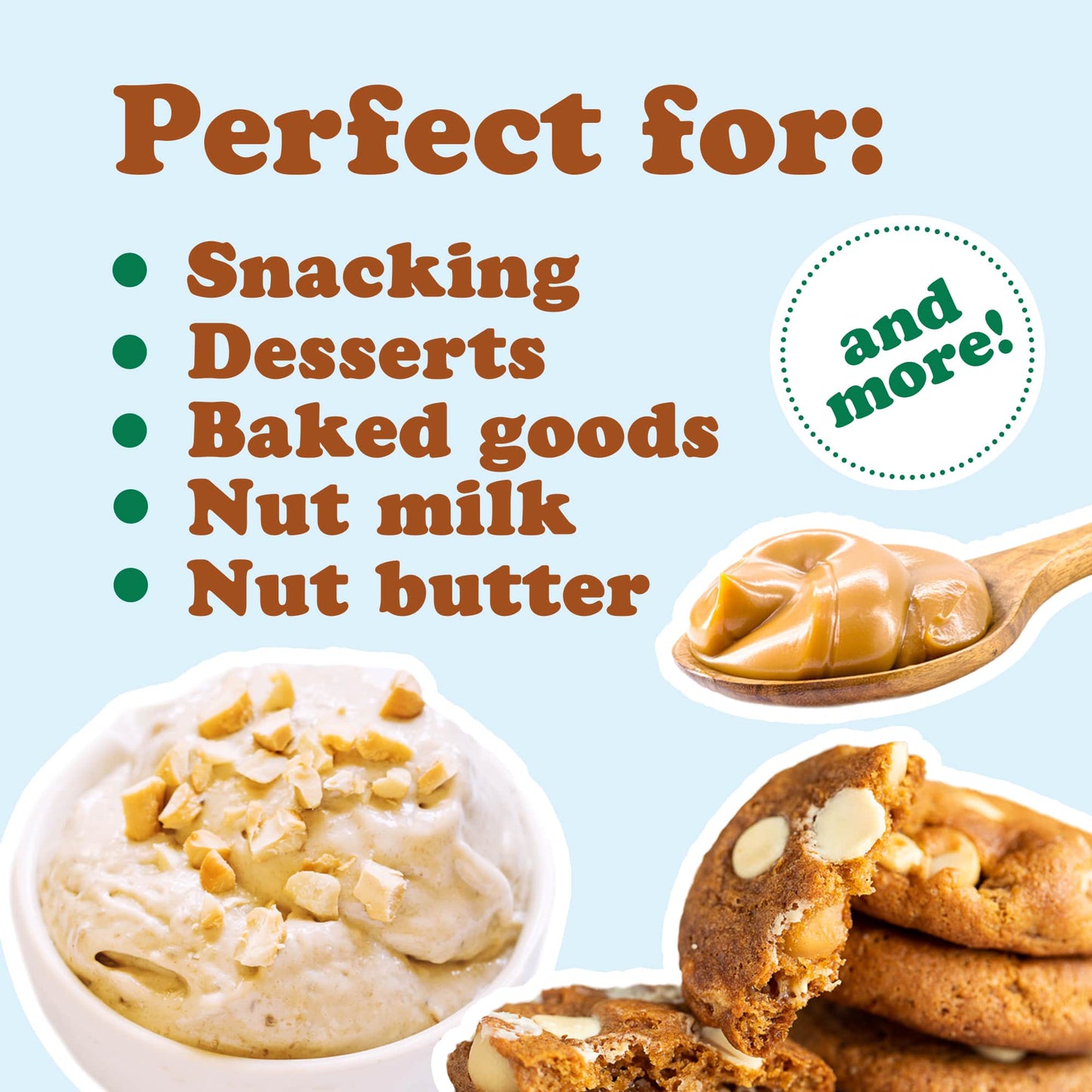 Whole Macadamia Nuts - by Food To Live