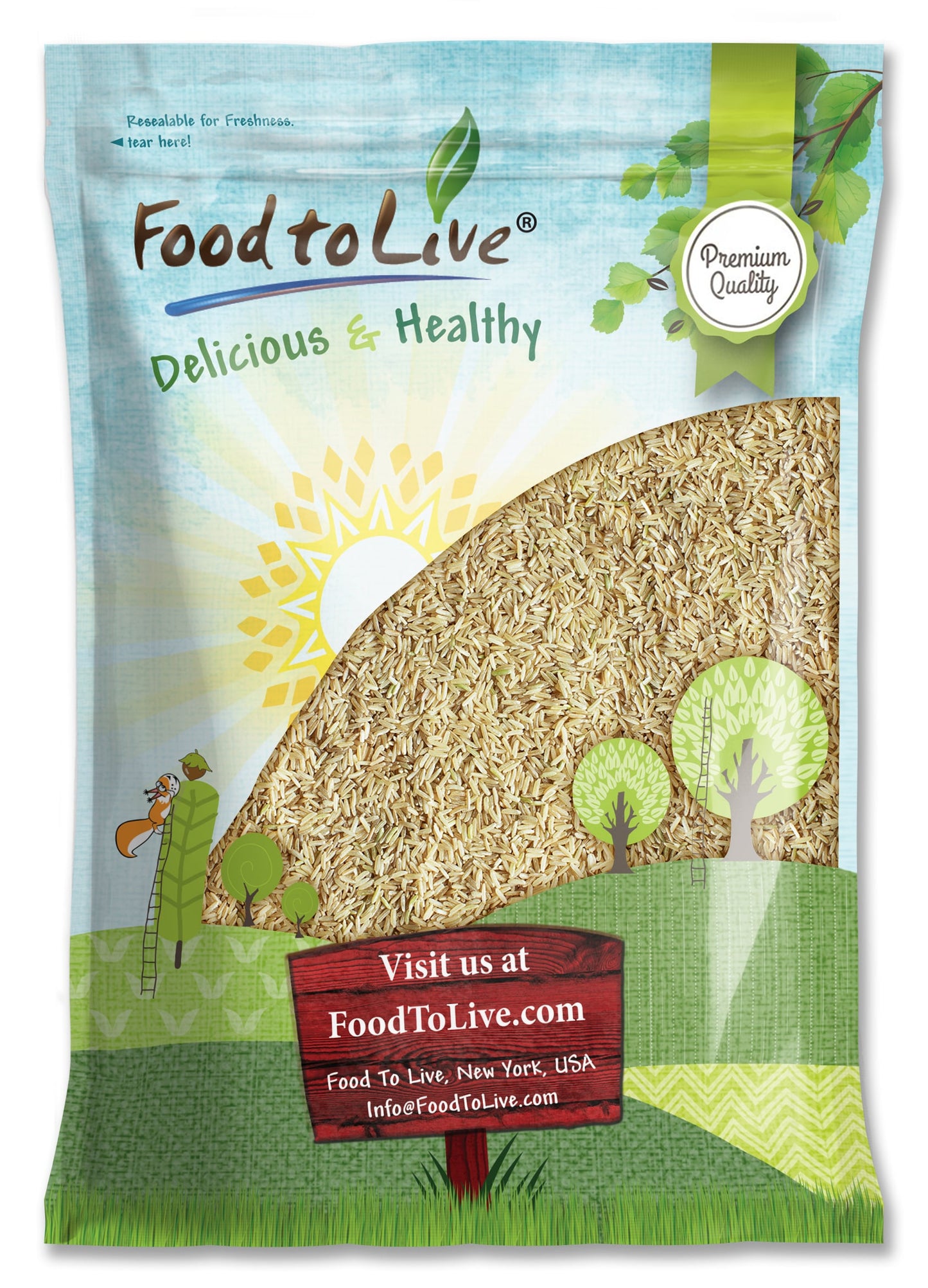 Brown Basmati Rice - by Food To Live
