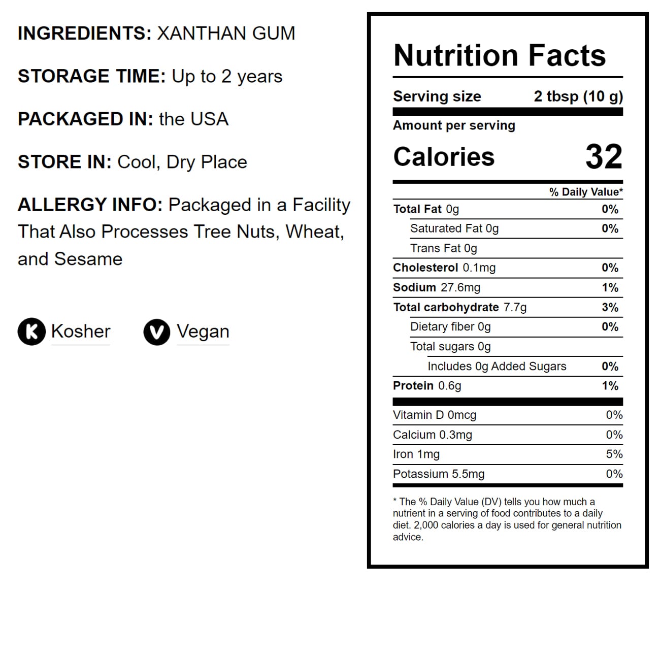 Xanthan Gum - by Food To Live