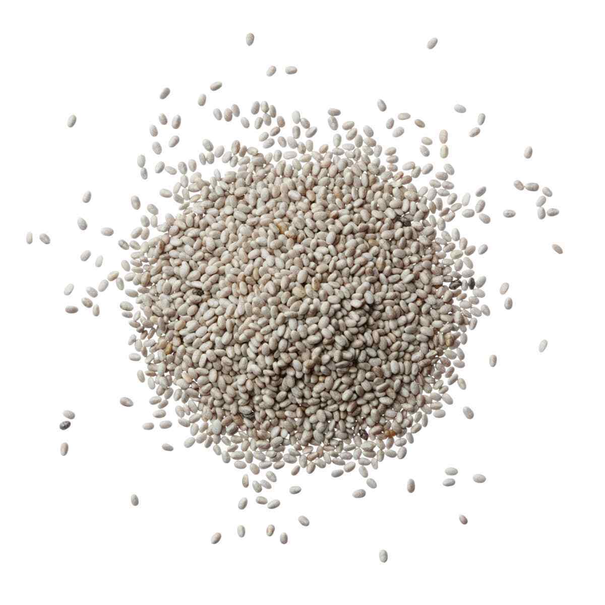 Organic White Chia Seeds - by Food To Live