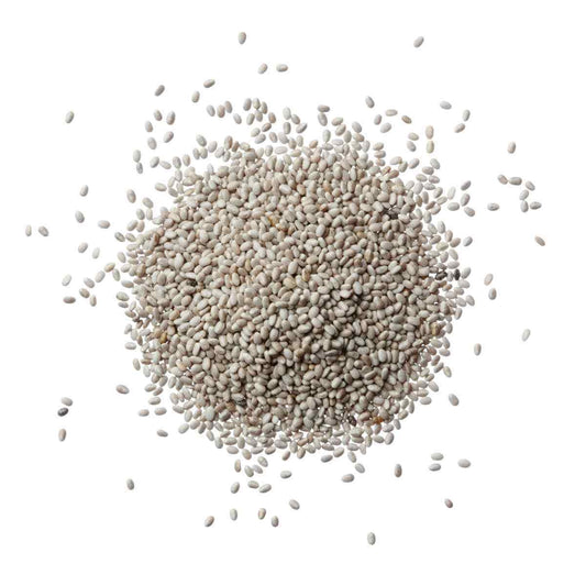 Organic White Chia Seeds - by Food To Live