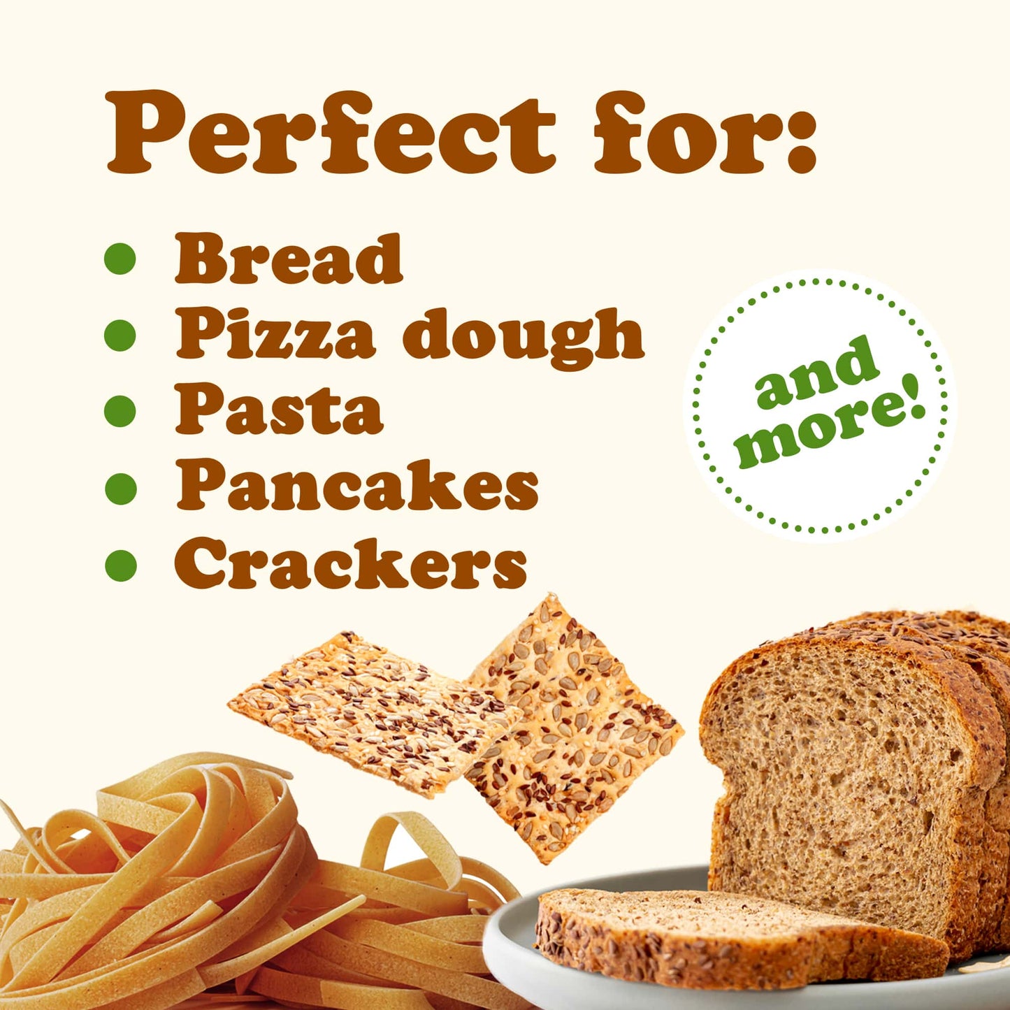 Organic Einkorn Whole Wheat Flour - by Food To Live