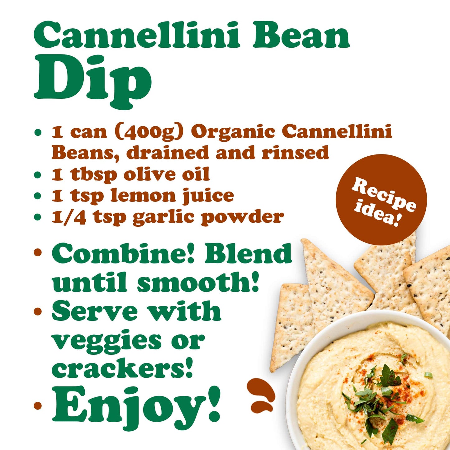 Organic Italian Canned Cannellini Beans - by Food To Live