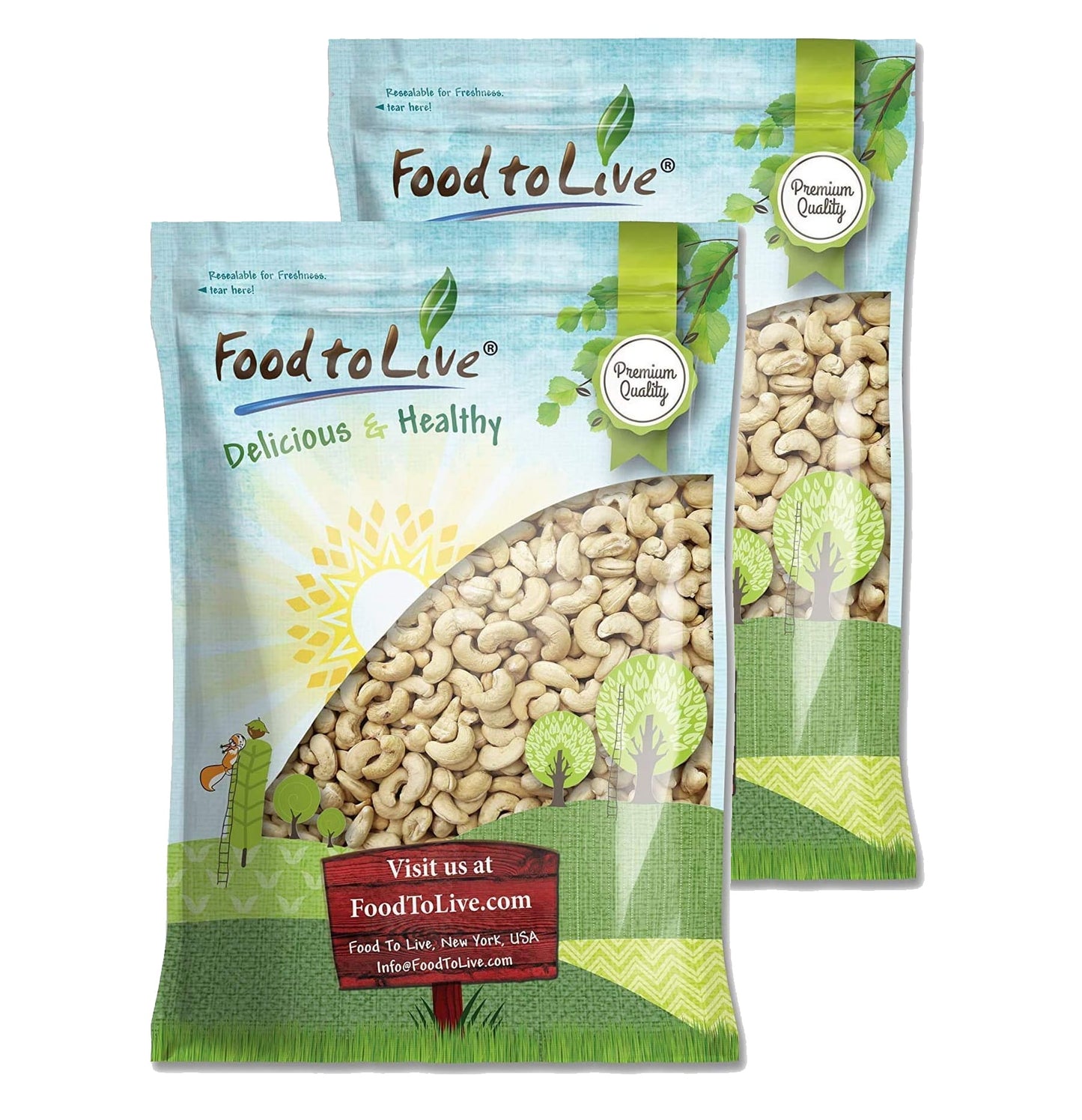 Cashew Nuts - by Food To Live