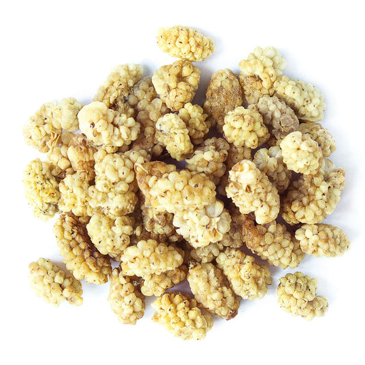 Organic Dried White Mulberries - by Food To Live
