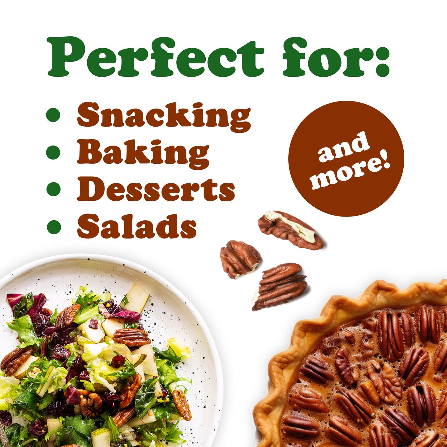Pecan Halves - by Food To Live