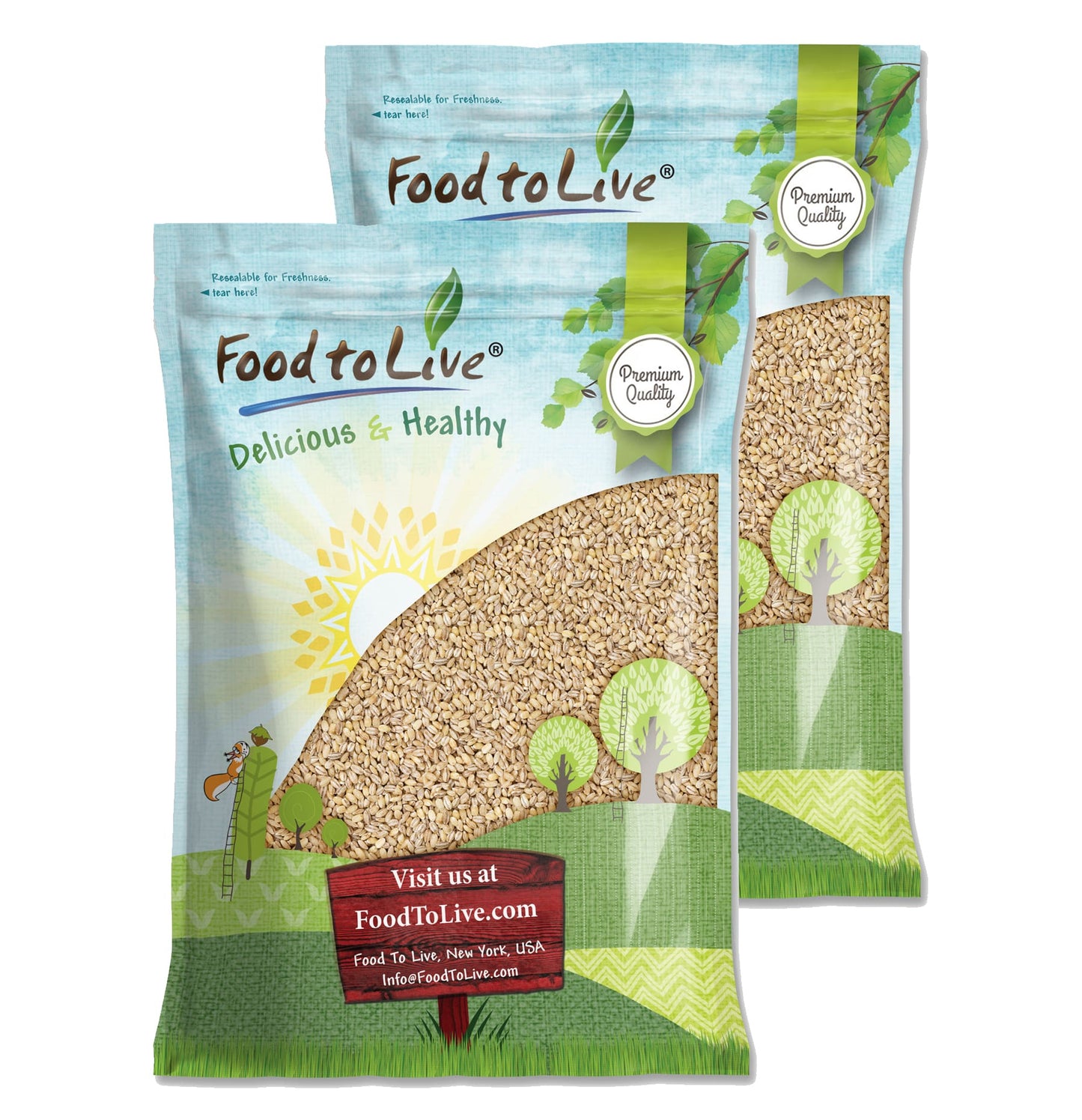 Pearled Barley - by Food To Live