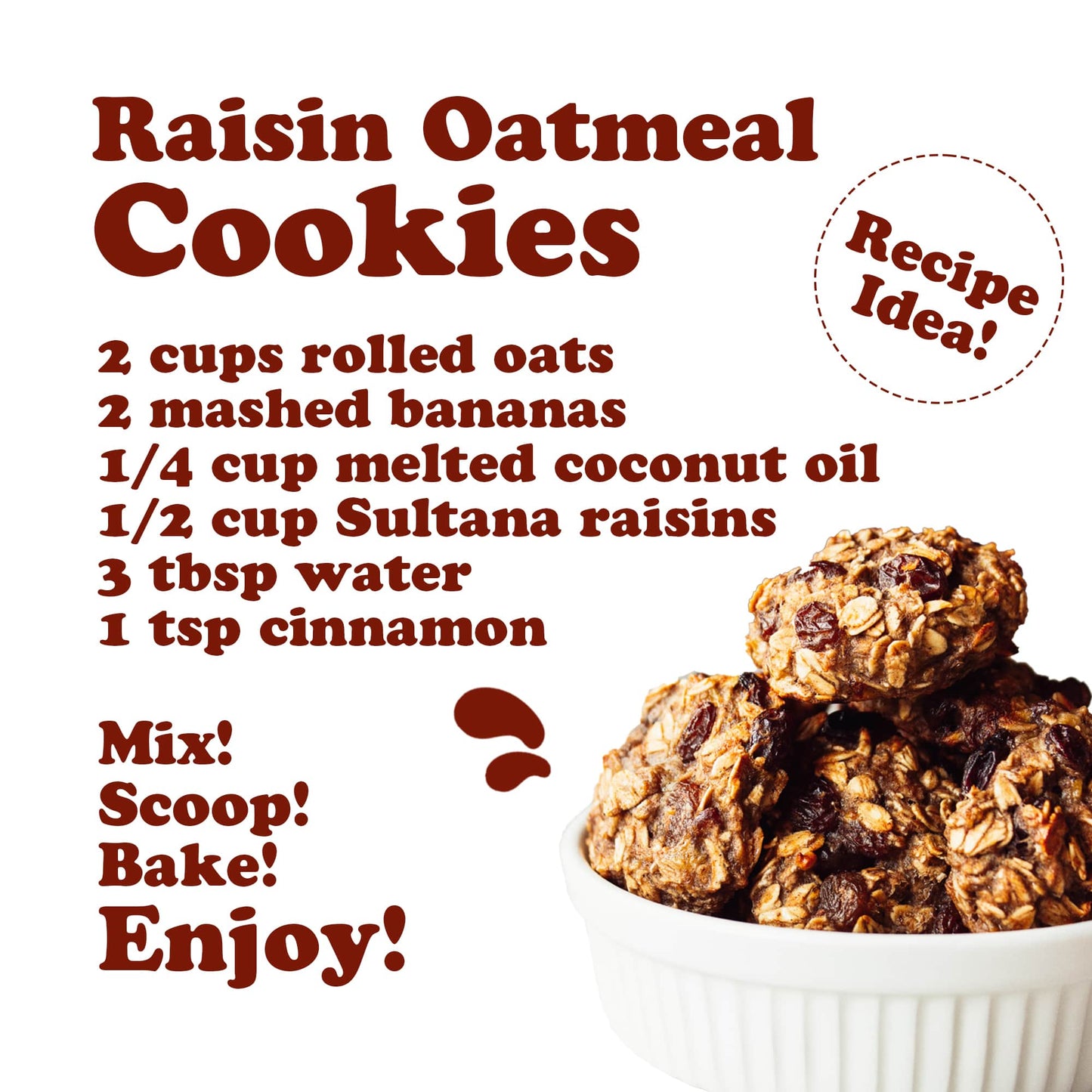 Sultana Raisins - by Food To Live