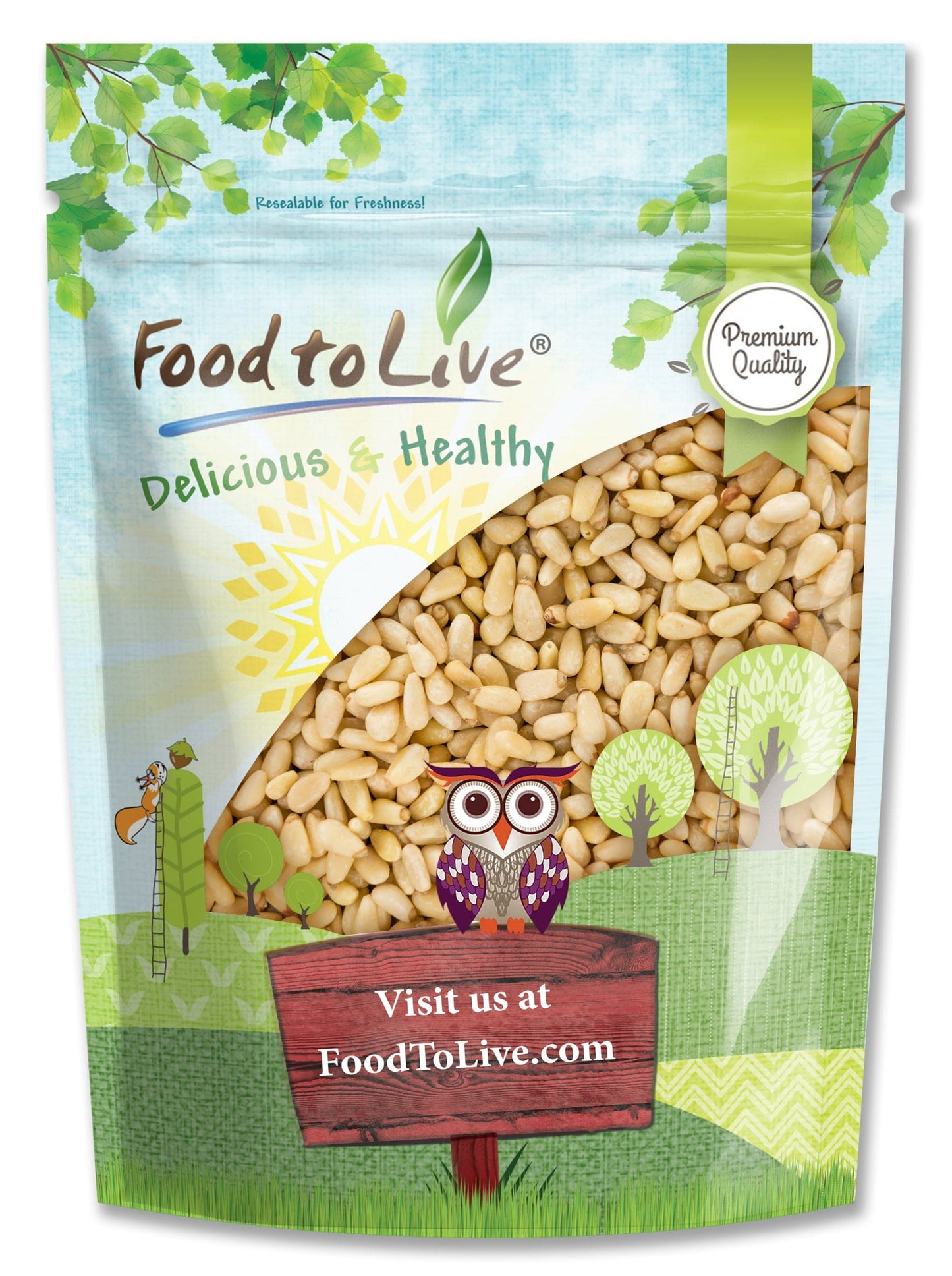 Pine Nuts - by Food To Live