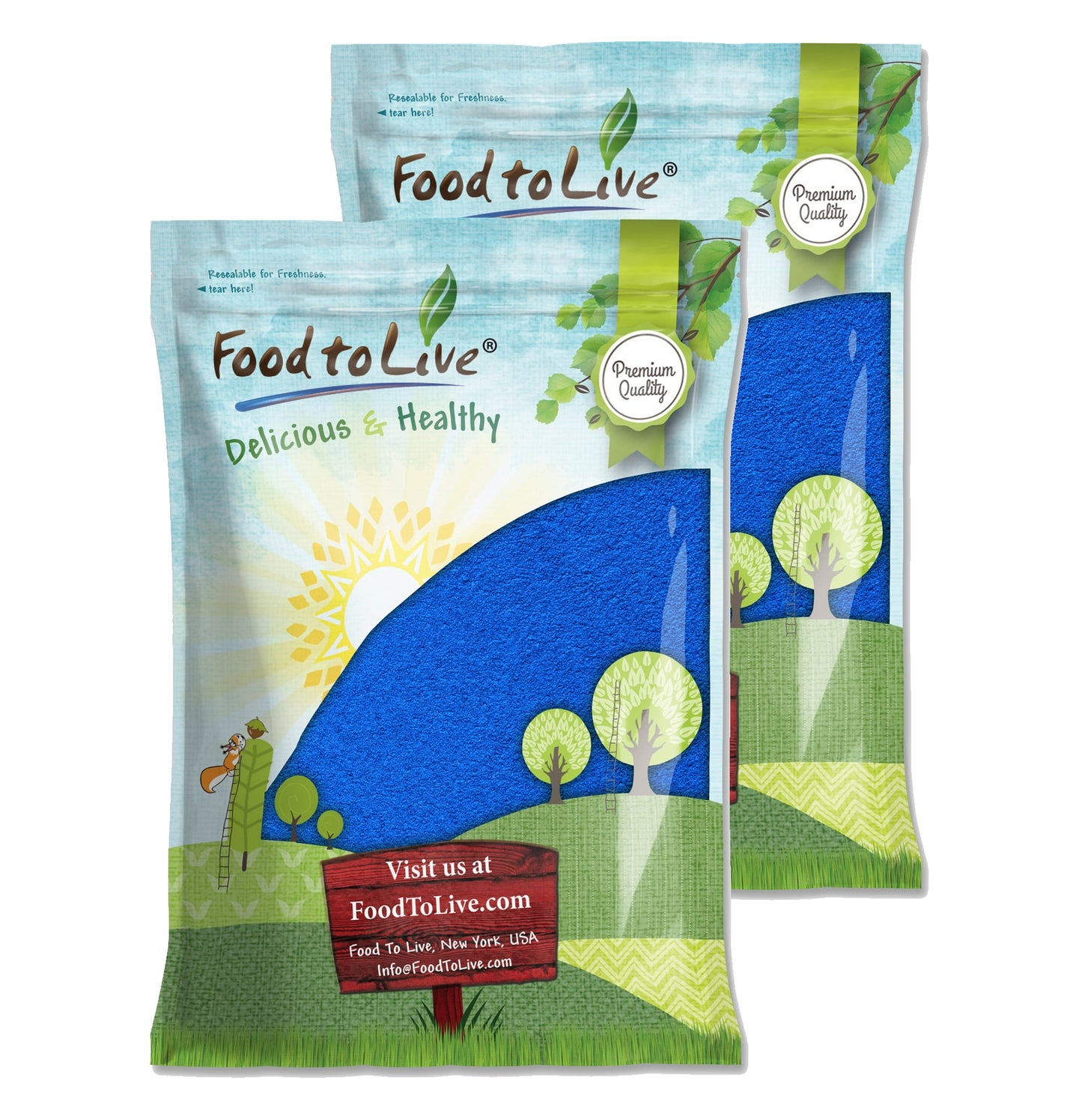 Blue Spirulina Powder - by Food To Live