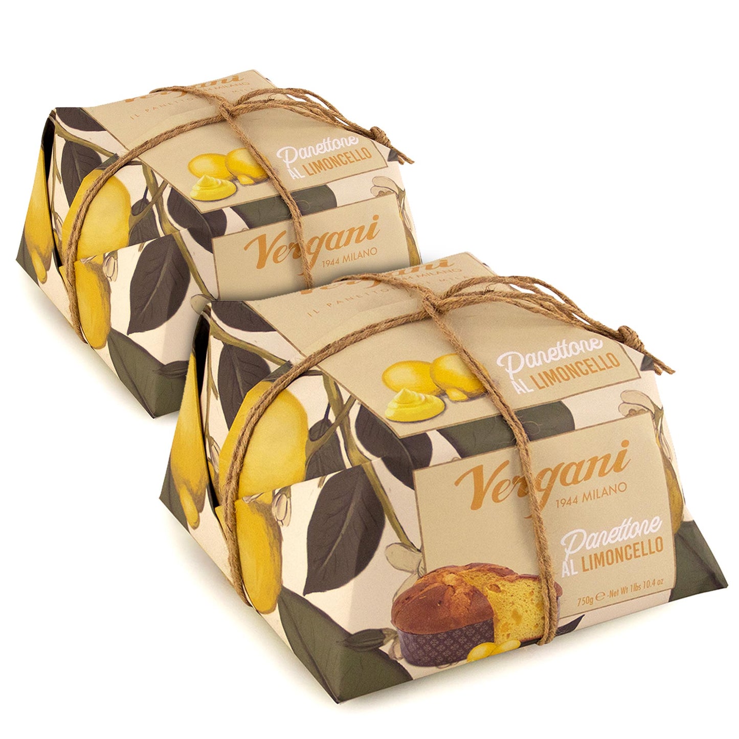 Vergani Limoncello Panettone - 750 g (1.65 lb)