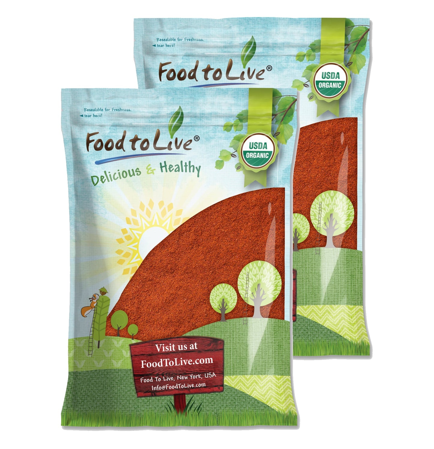 Organic Tomato Powder with Sea Salt – by Food to Live