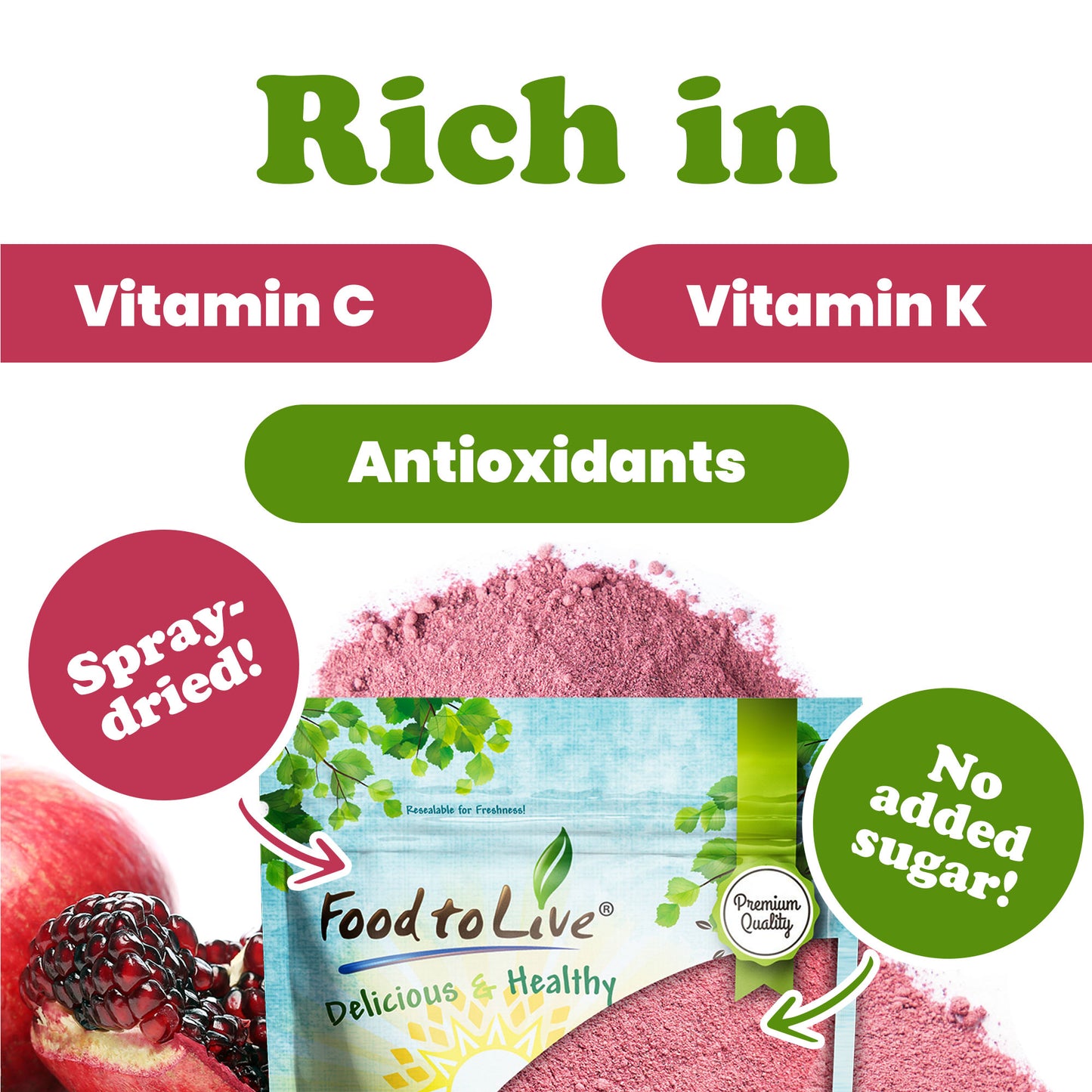 Pomegranate Juice Powder